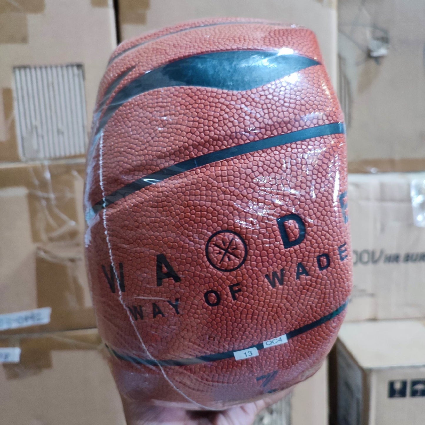 Wade way of Wade Red Basketball Ball Size 7