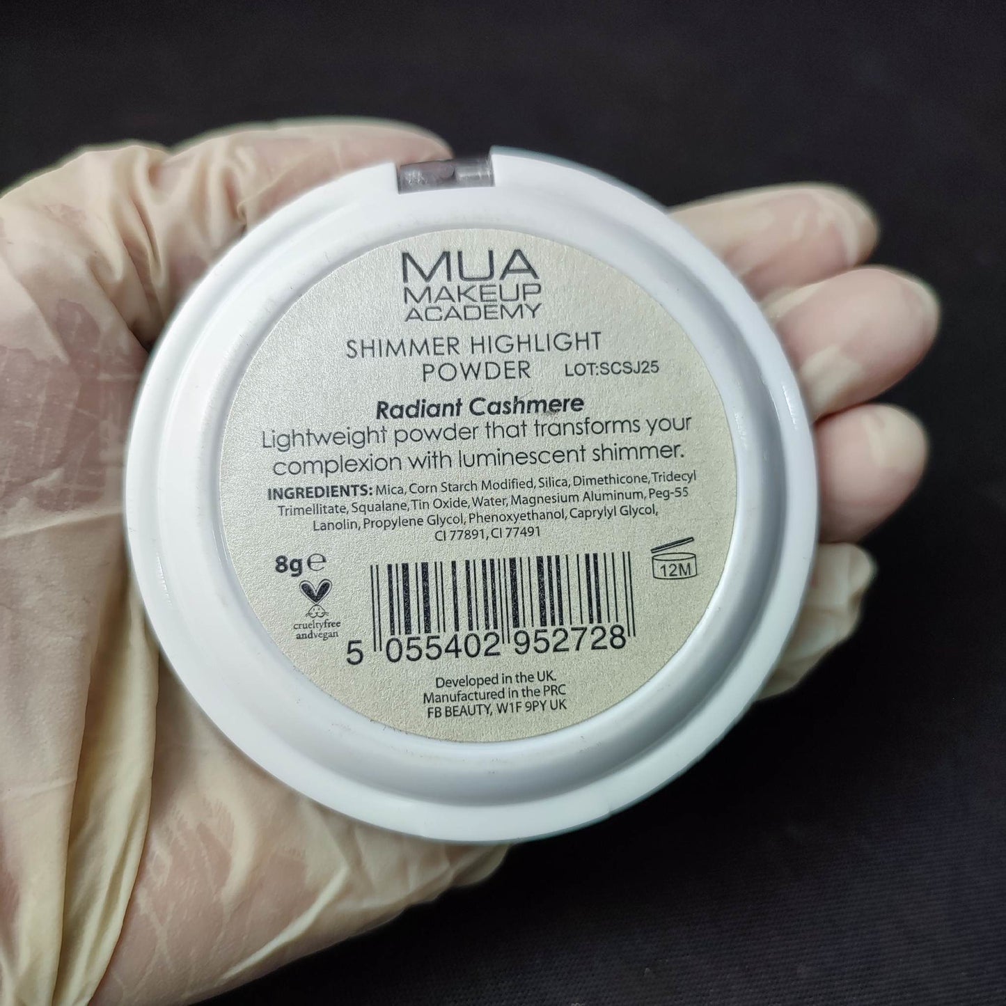 MUA Make Up Academy Shimmer Highlights Powder - International Mall Pull-out