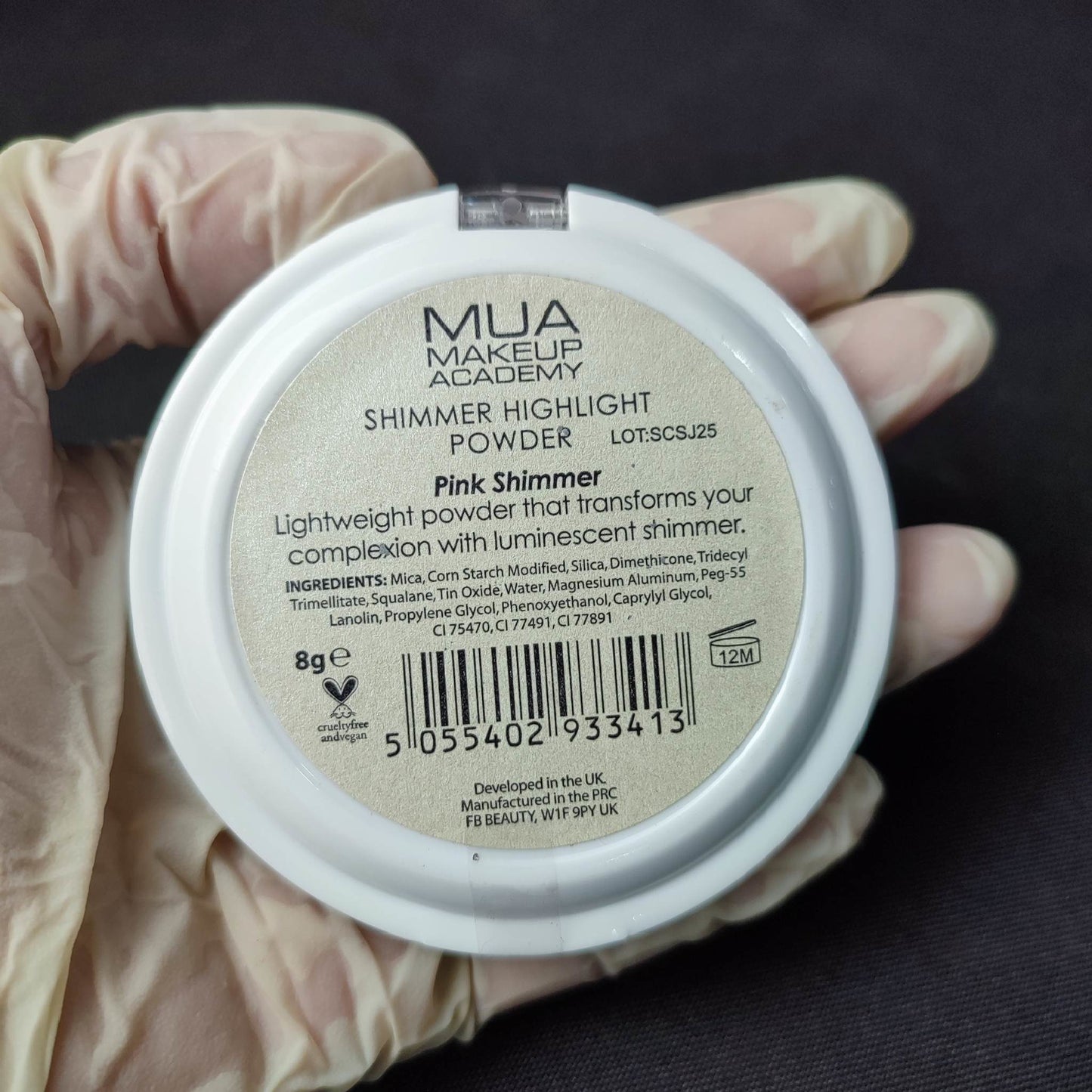 MUA Make Up Academy Shimmer Highlights Powder - International Mall Pull-out