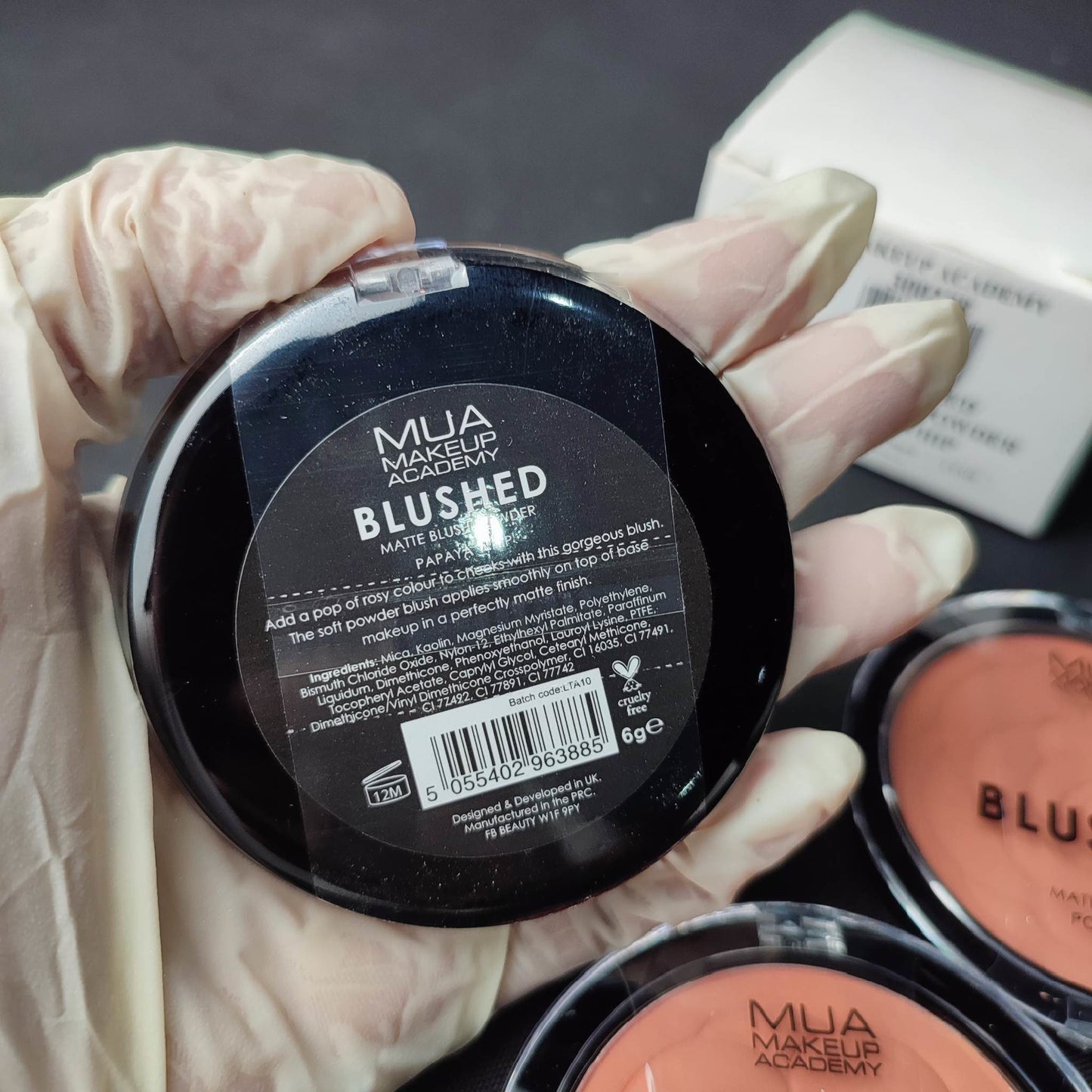 MUA Make Up Academy Blushed Matte Blush Powder - International Mall Pull-out