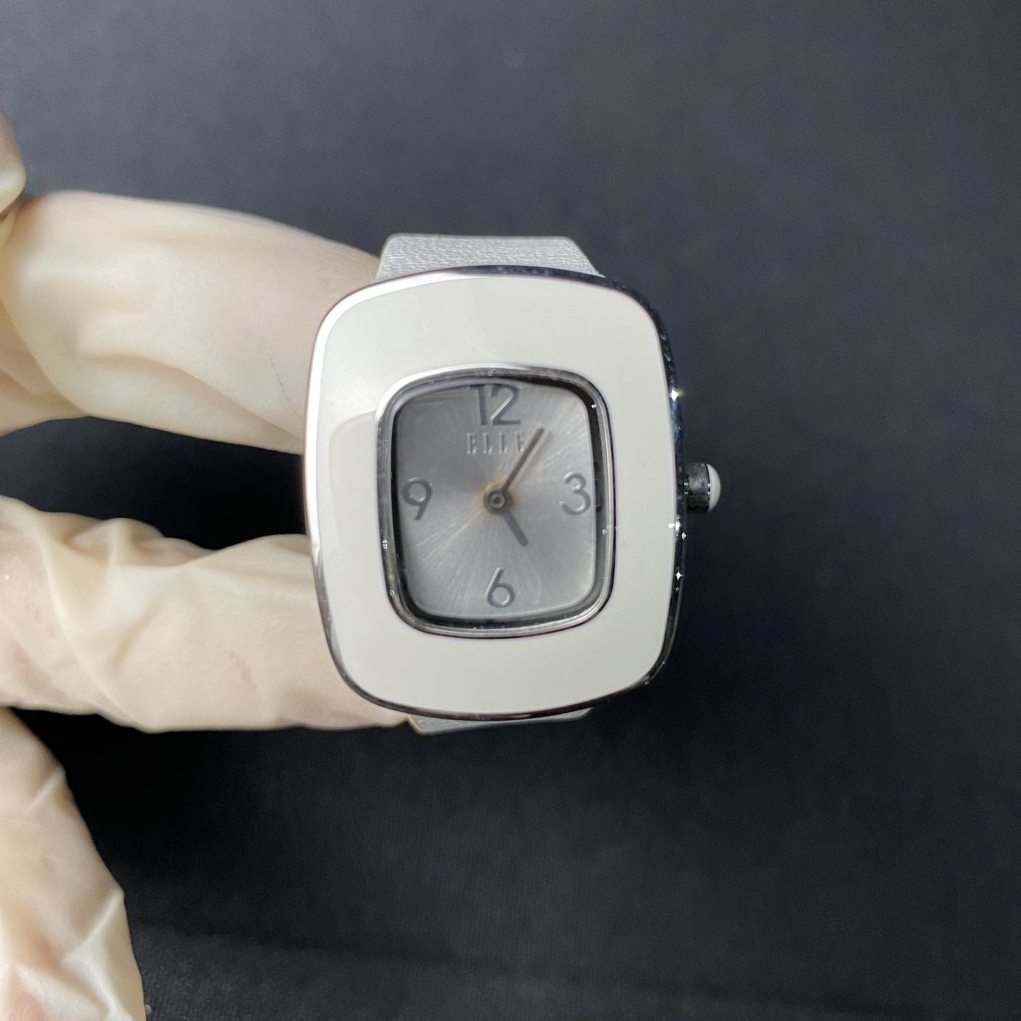 Elle Watch White Leather Small(EL20245S06X)