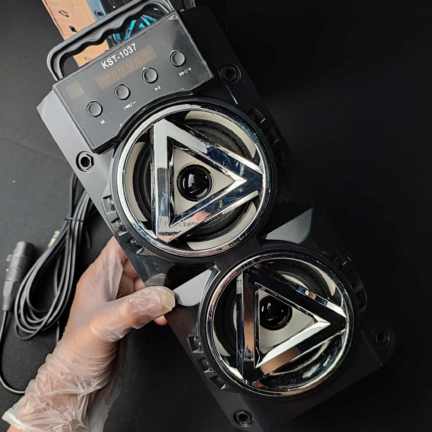 Kingster Portable Wireless Speaker With Mic (KST-1037)