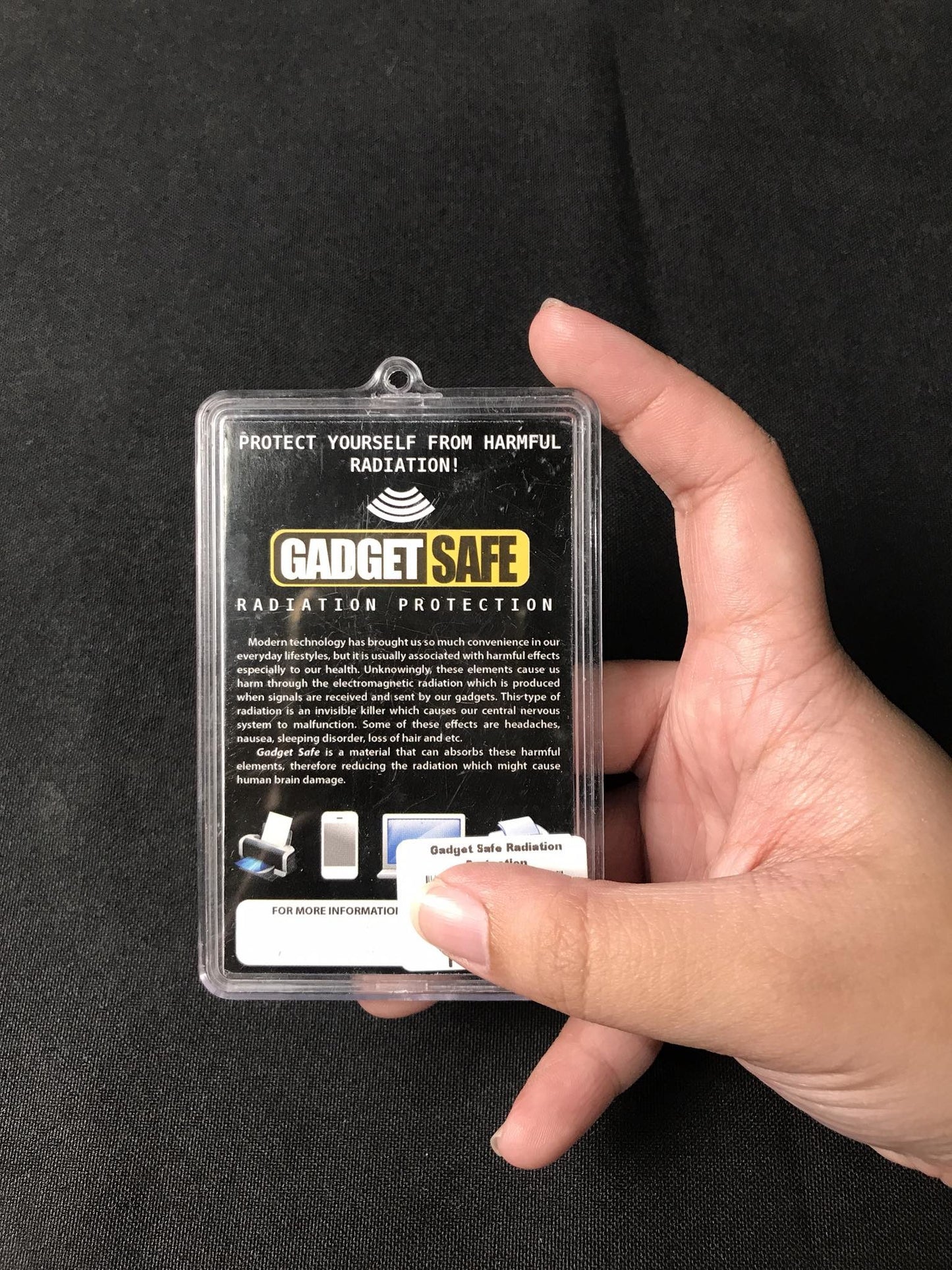 Gadget Safe Radiation Protection