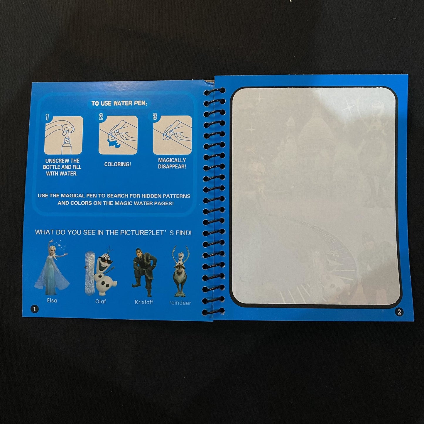 Magic Water Colouring Book