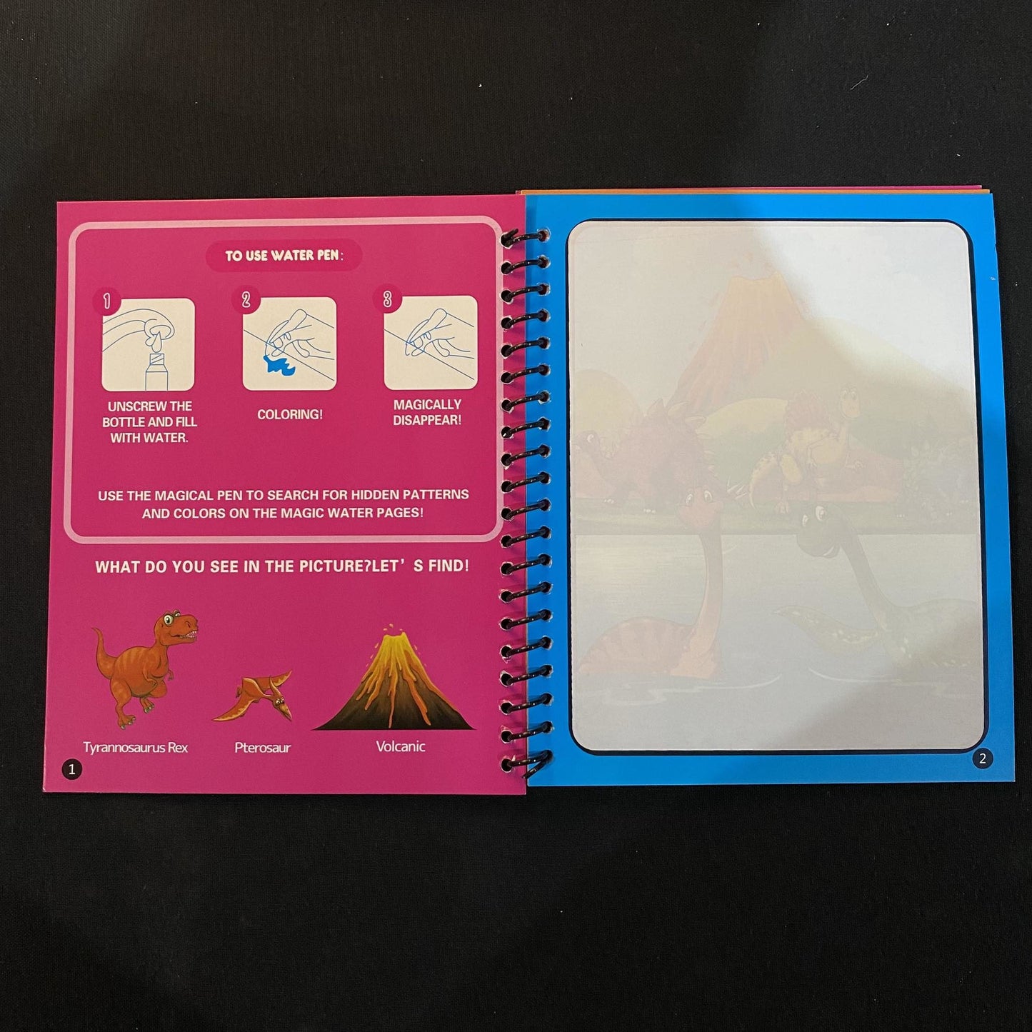 Magic Water Colouring Book