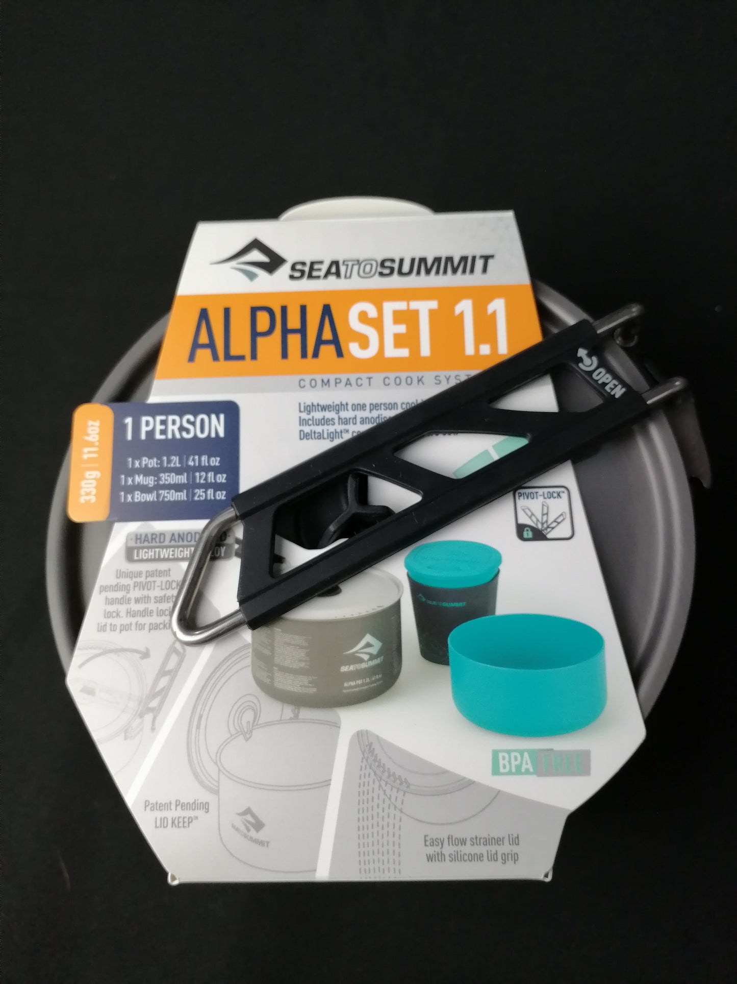 Sea to Summit Alpha Cookset Camping Cookware - International Mall Pull-out