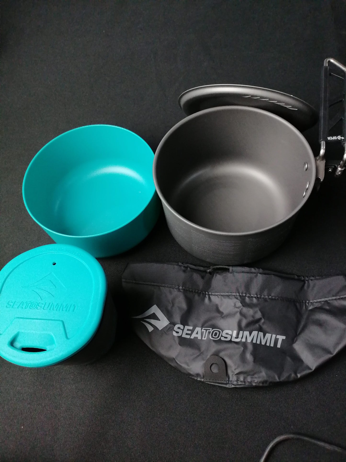 Sea to Summit Alpha Cookset Camping Cookware - International Mall Pull-out