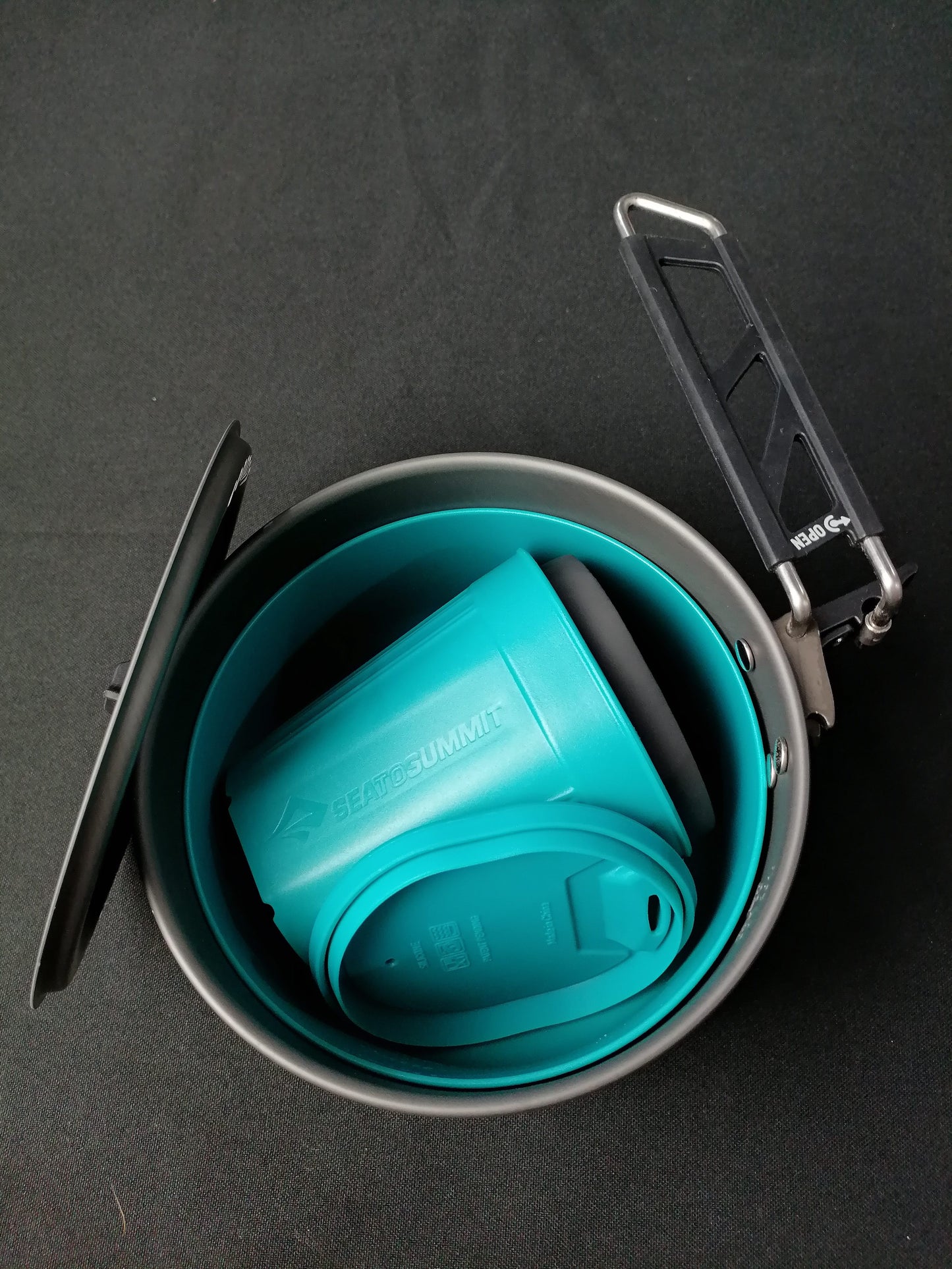 Sea to Summit Alpha Cookset Camping Cookware - International Mall Pull-out