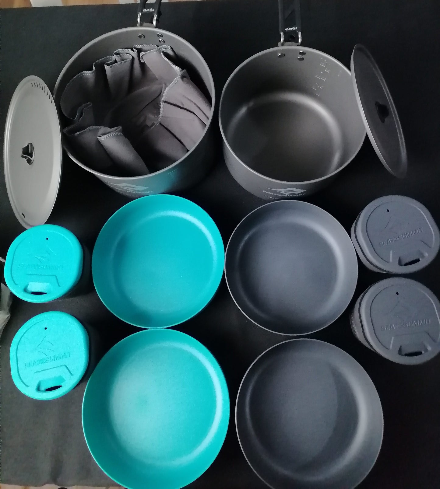 Sea to Summit Alpha Cookset Camping Cookware - International Mall Pull-out