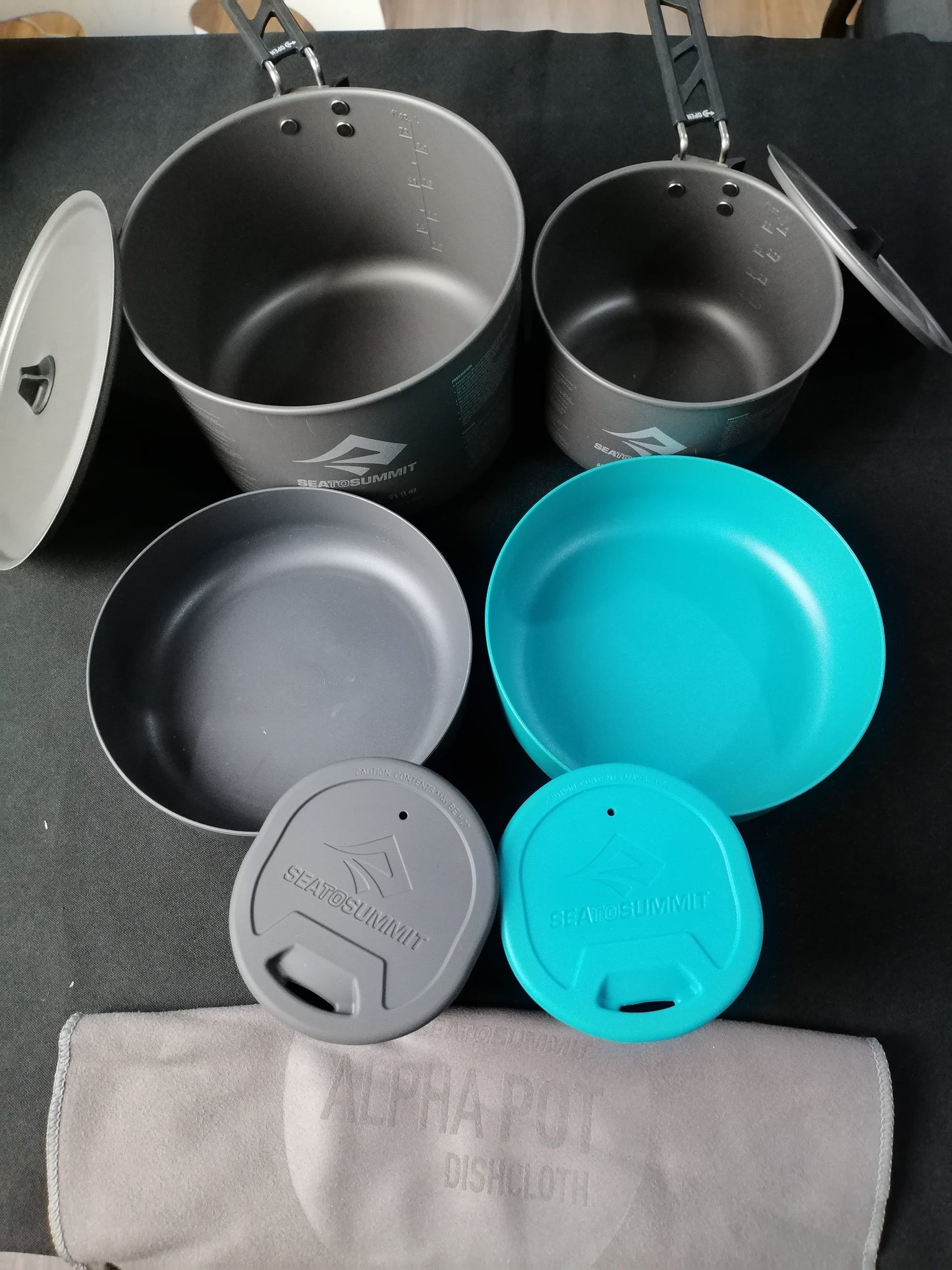 Sea to Summit Alpha Cookset Camping Cookware - International Mall Pull-out