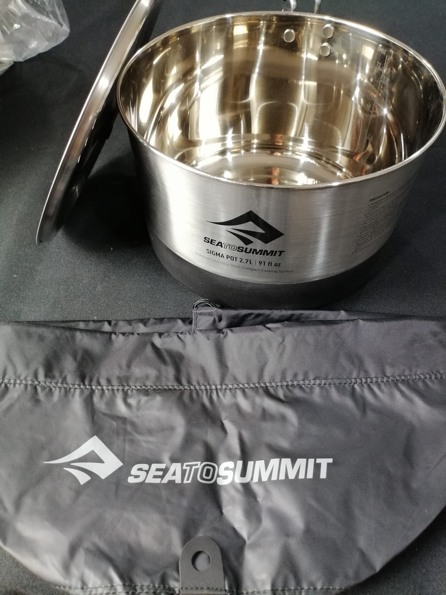 Sea to Summit Alpha Pot Camping Cookware - International Mall Pull-out