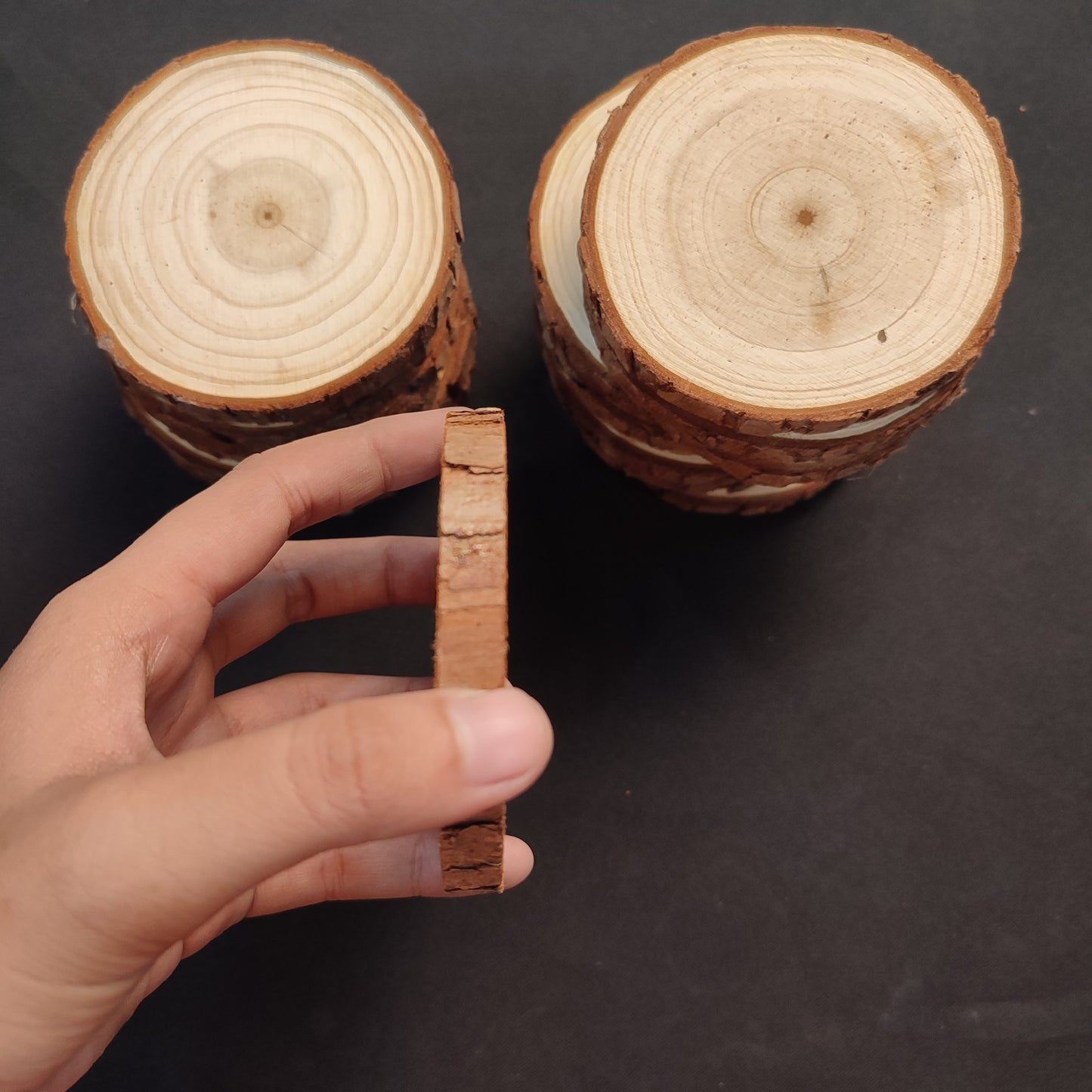 Natural Wood Slices DIY Wedding Crafts