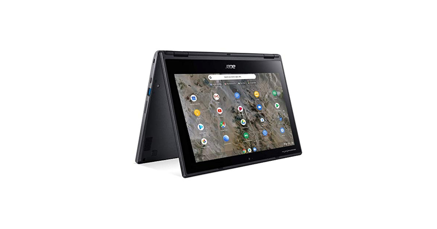 4/32 (SSD) Pre-loved Chromebook Acer R721T Flippable Touchscreen Laptop - CLASS B (BUBBLES DEFFECT)