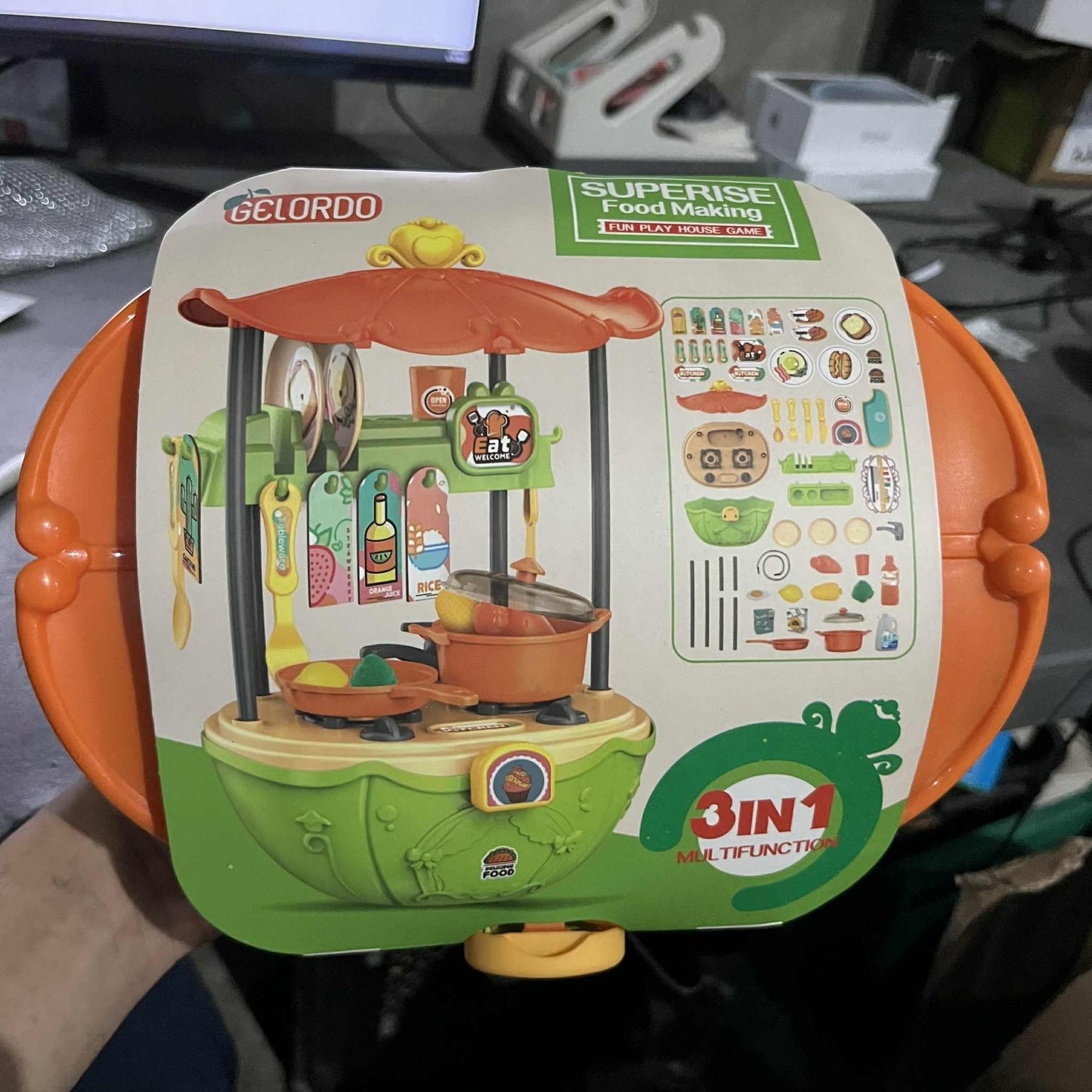 Gelordo Superise Food Making Fun Play House Game - No. 66128