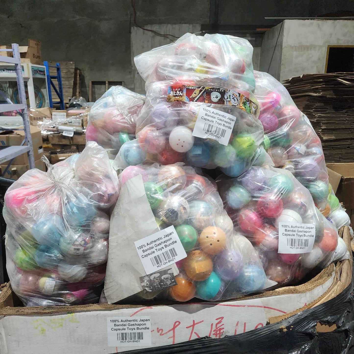 100% Authentic Japan Bandai Gashapon Capsule Toys Bundle
