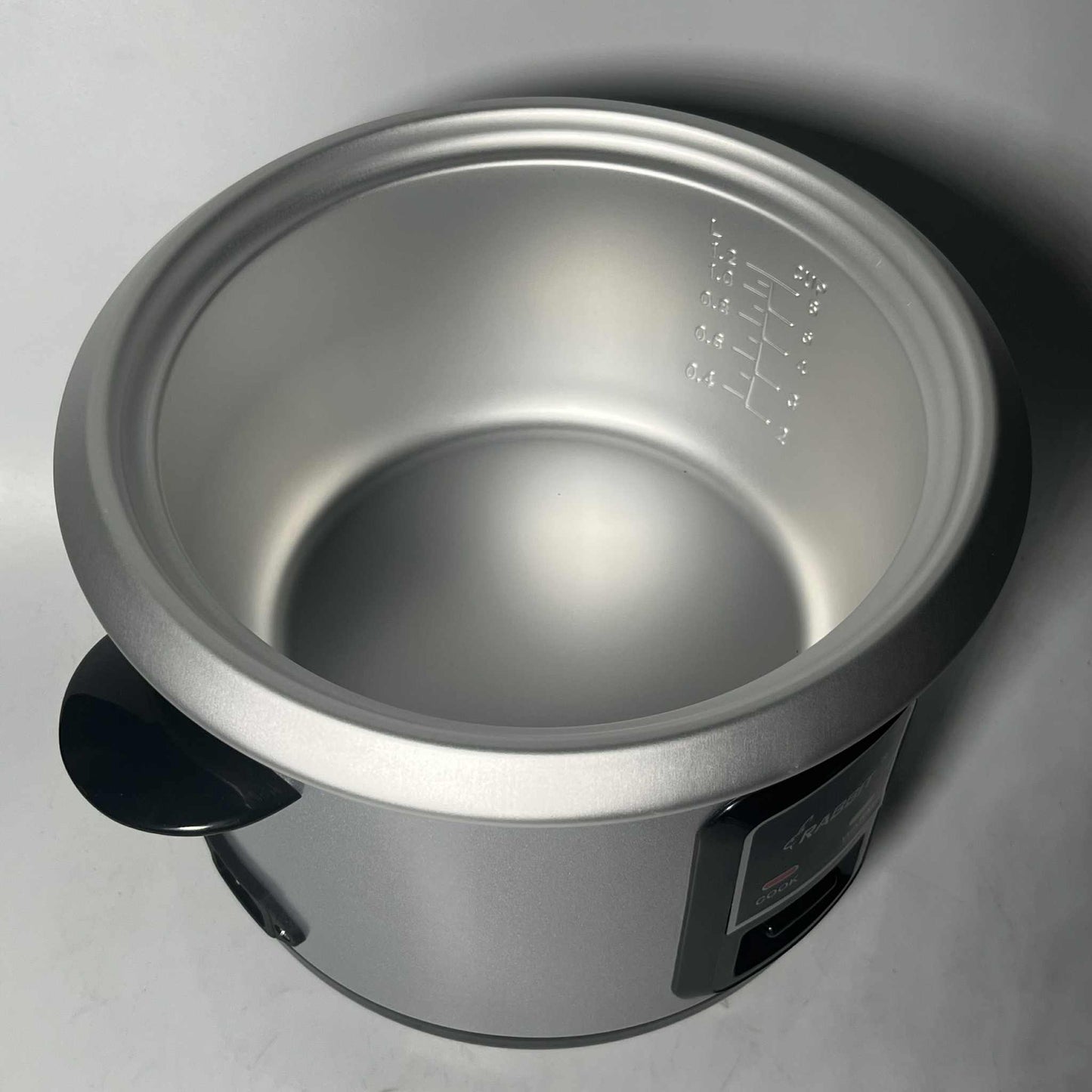 Rabbit Rice Cooker 1.2 liters Silver body Glass Lid w/ Steamer RRC 1.2L G