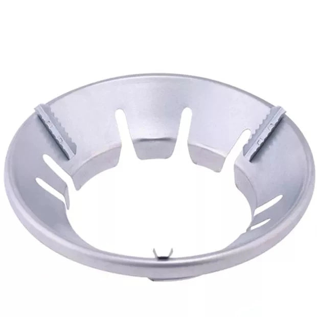 Windproof Gas Stove Cover Pot Holder Wind Shield Stainless