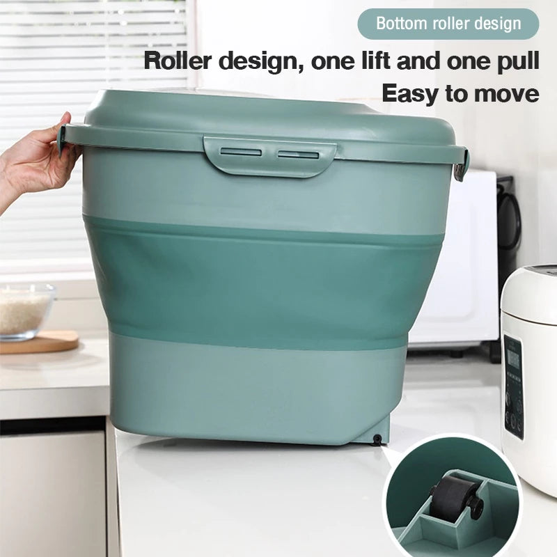 Foldable Rice Storage Box (up to 25kg of Rice)