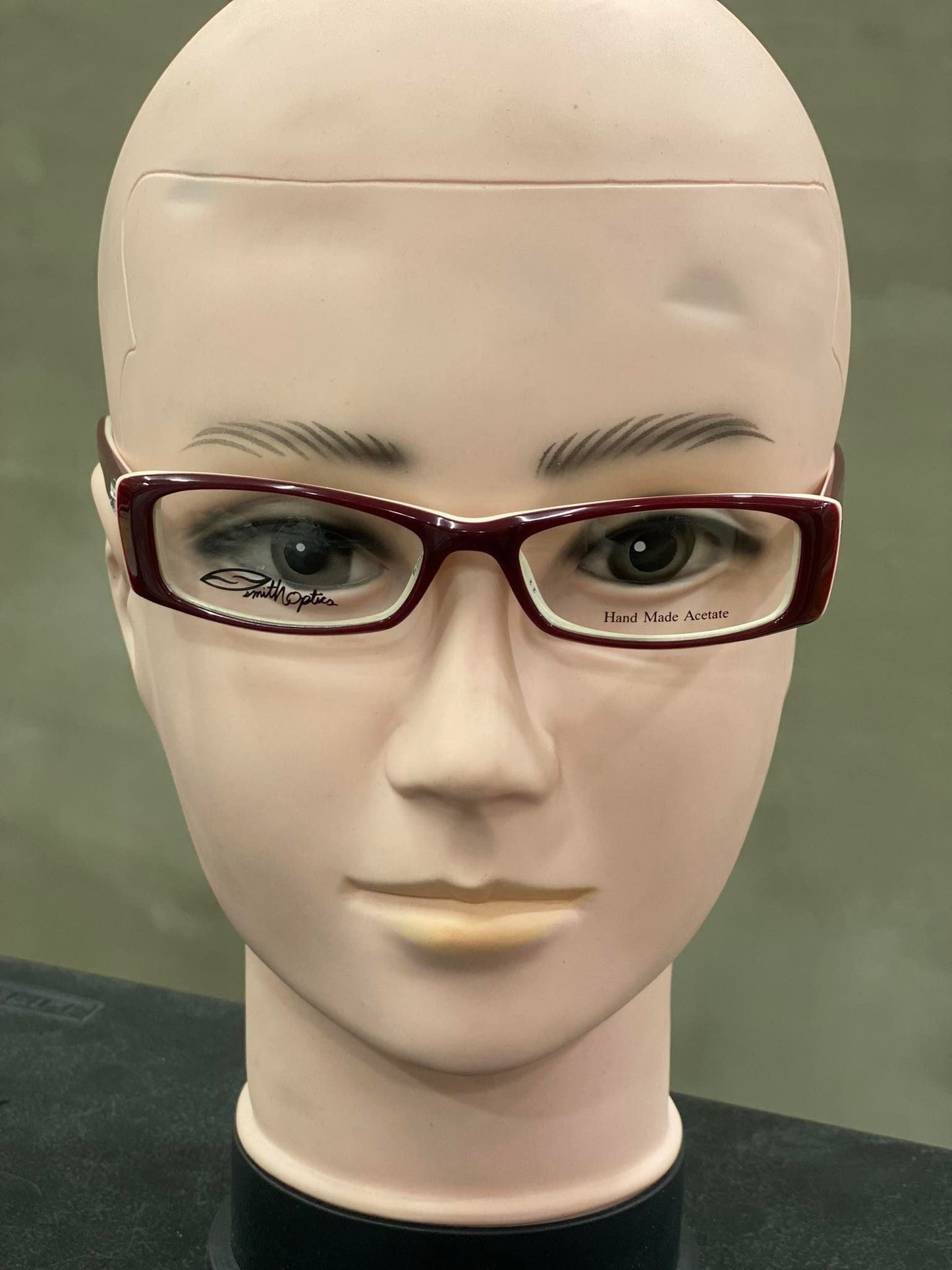 Plastic Frame SMITH OPTICS Maroon/White (INDIO TWY) Eyeglass