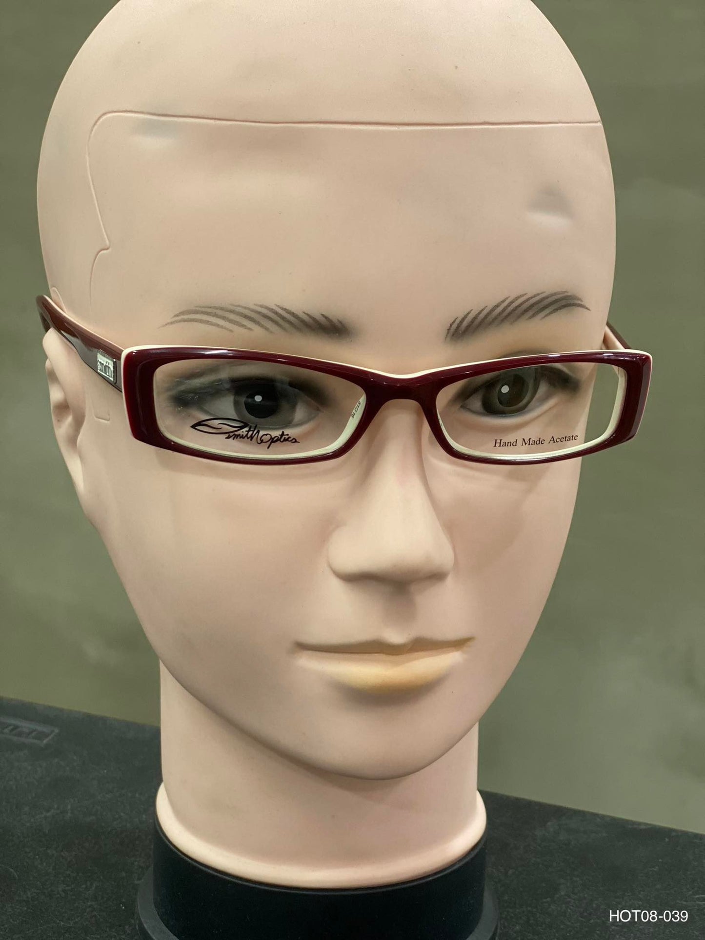 Plastic Frame SMITH OPTICS Maroon/White (INDIO TWY) Eyeglass