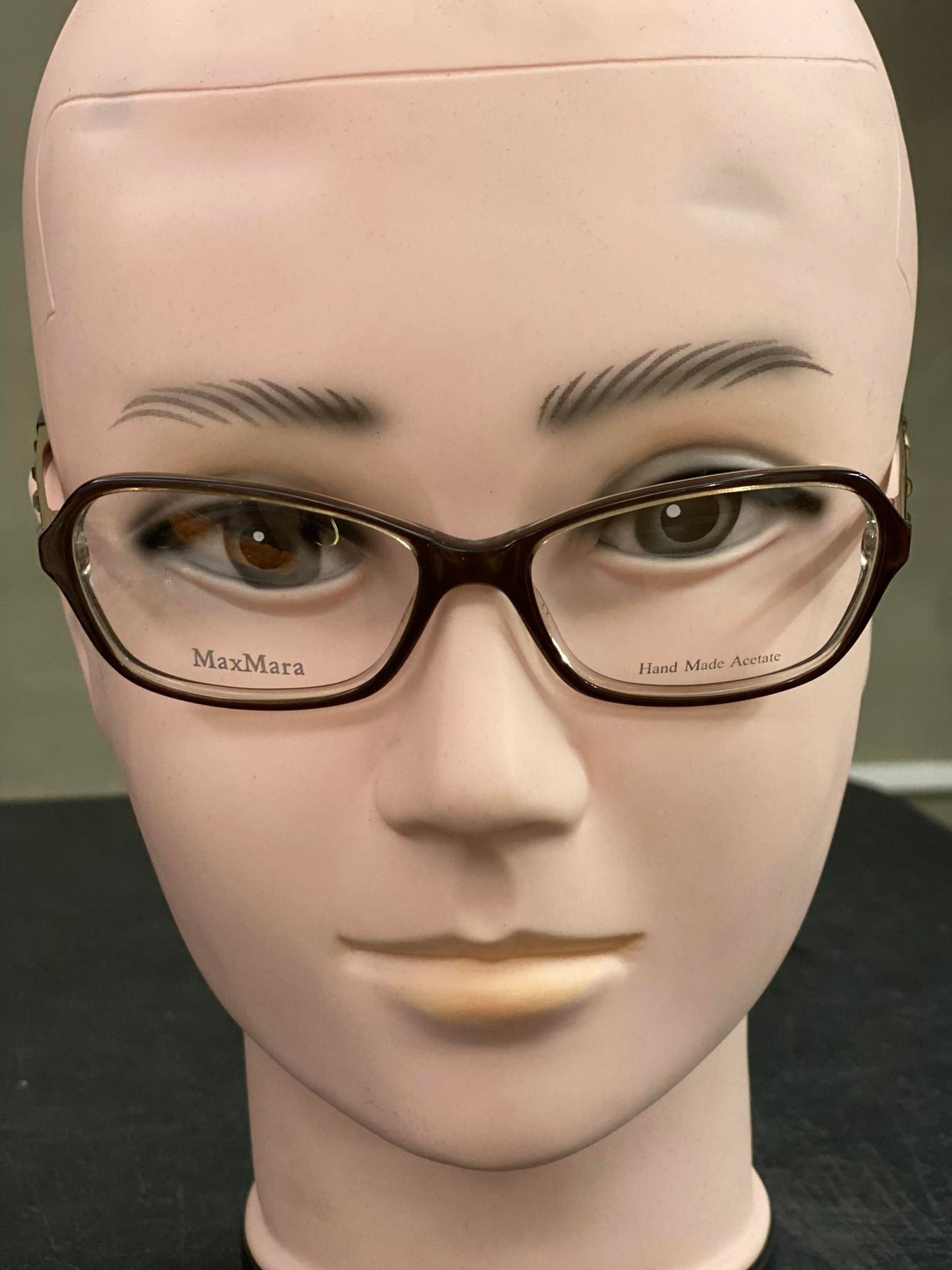 Plastic/Metal Frame MAX MARA Brwn Pear Brwn (MM1116917) Eyeglass