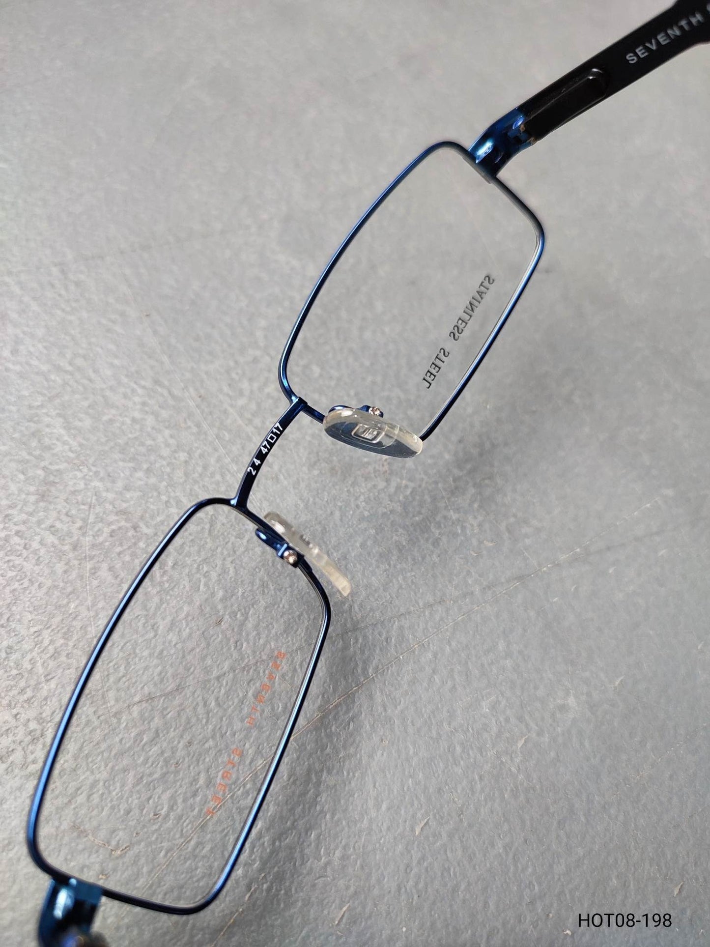 Plastic/Metal Frame SAFILO Black/Glossy Blue (S154S18) Eyeglass