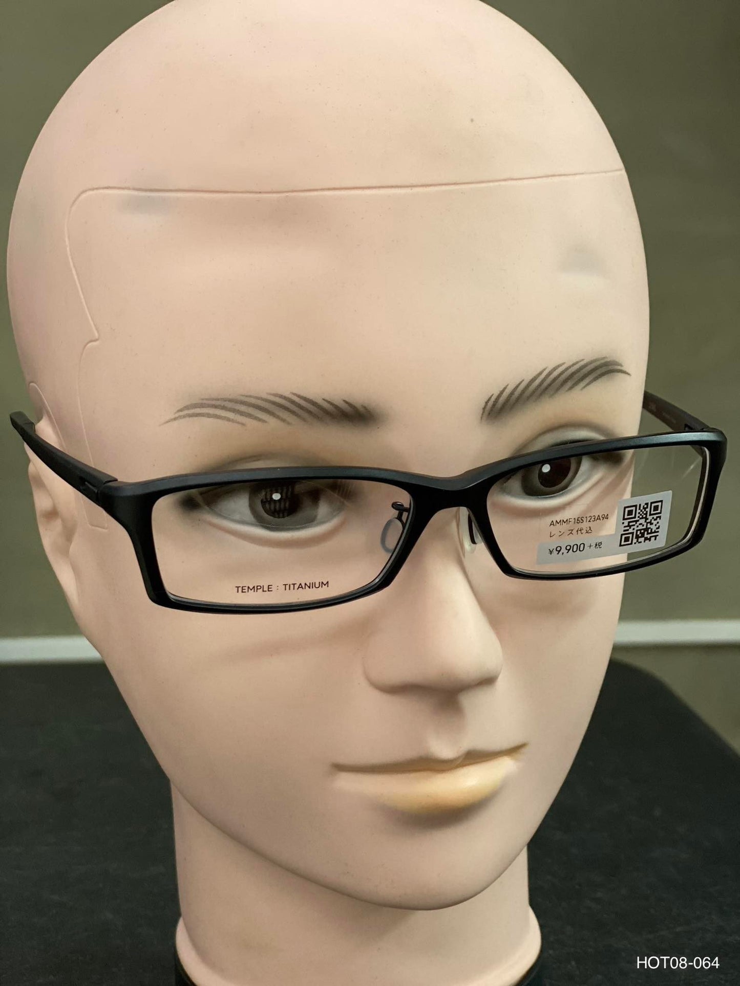 Plastic Frame JINS Black (AMMF15S123A94) Eyeglass