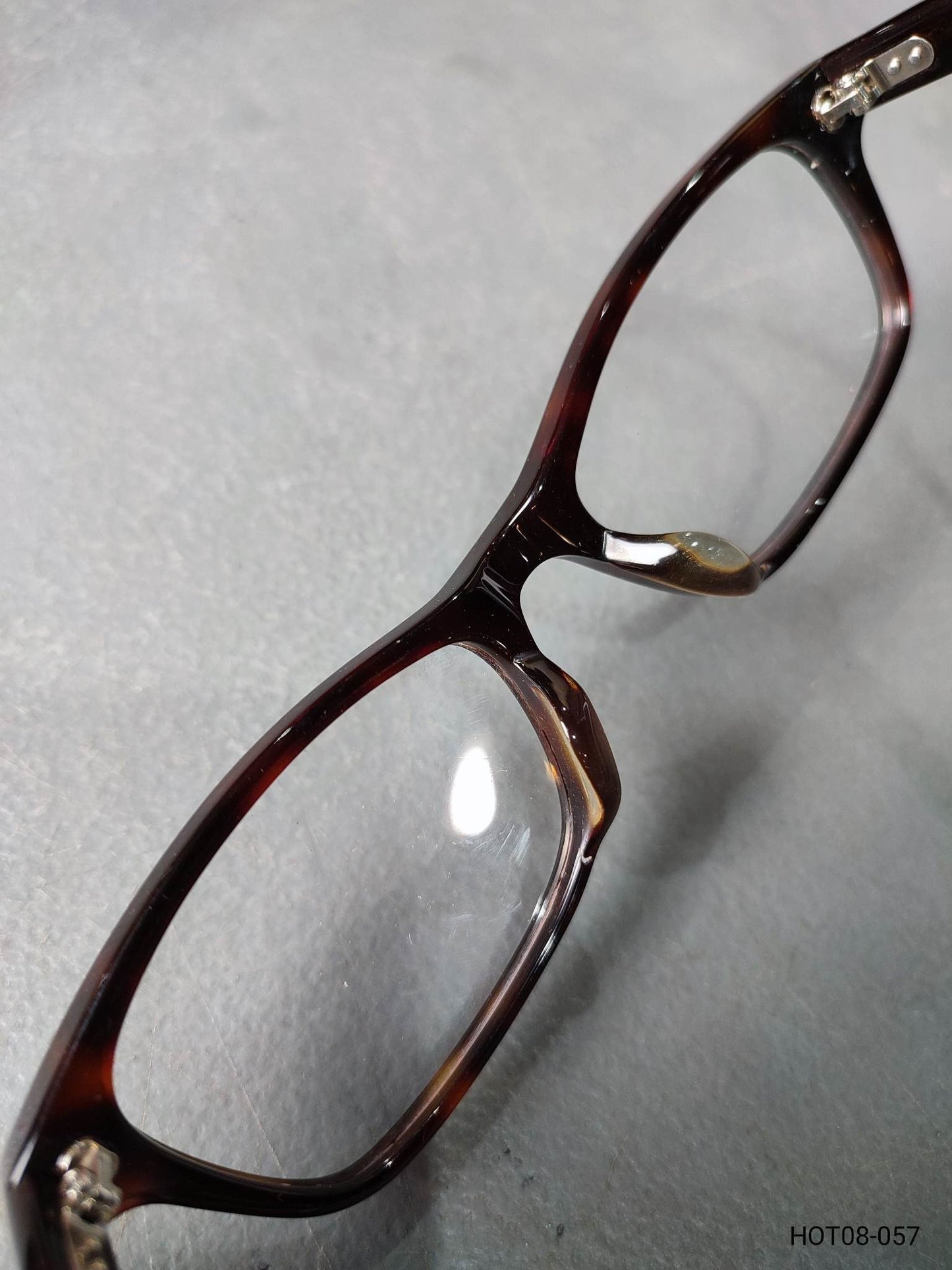 Plastic Frame JINS Black Orange (MCF-15S075E) Eyeglass