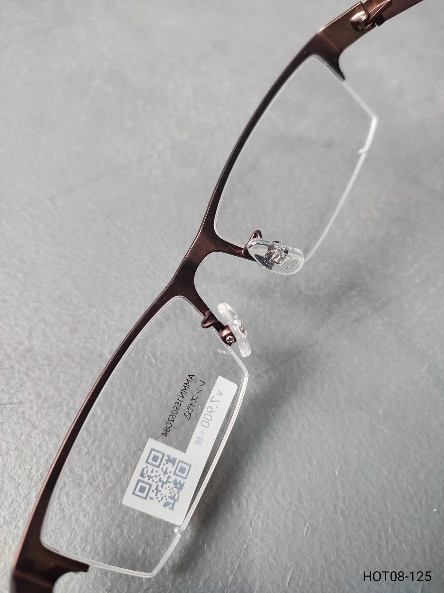 Plastic Frame JINS Matte Brown (AMMN15S062084) Eyeglass