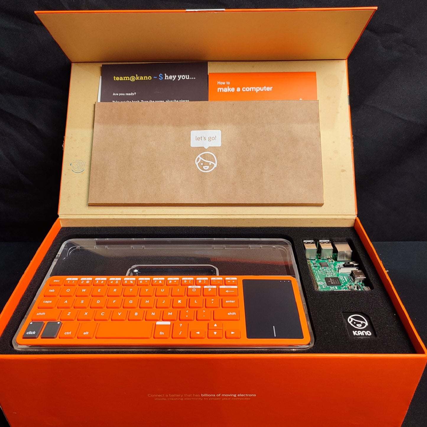 Kano Computer Kit Complete -Make Your Own Laptop - Amazon Pull-out