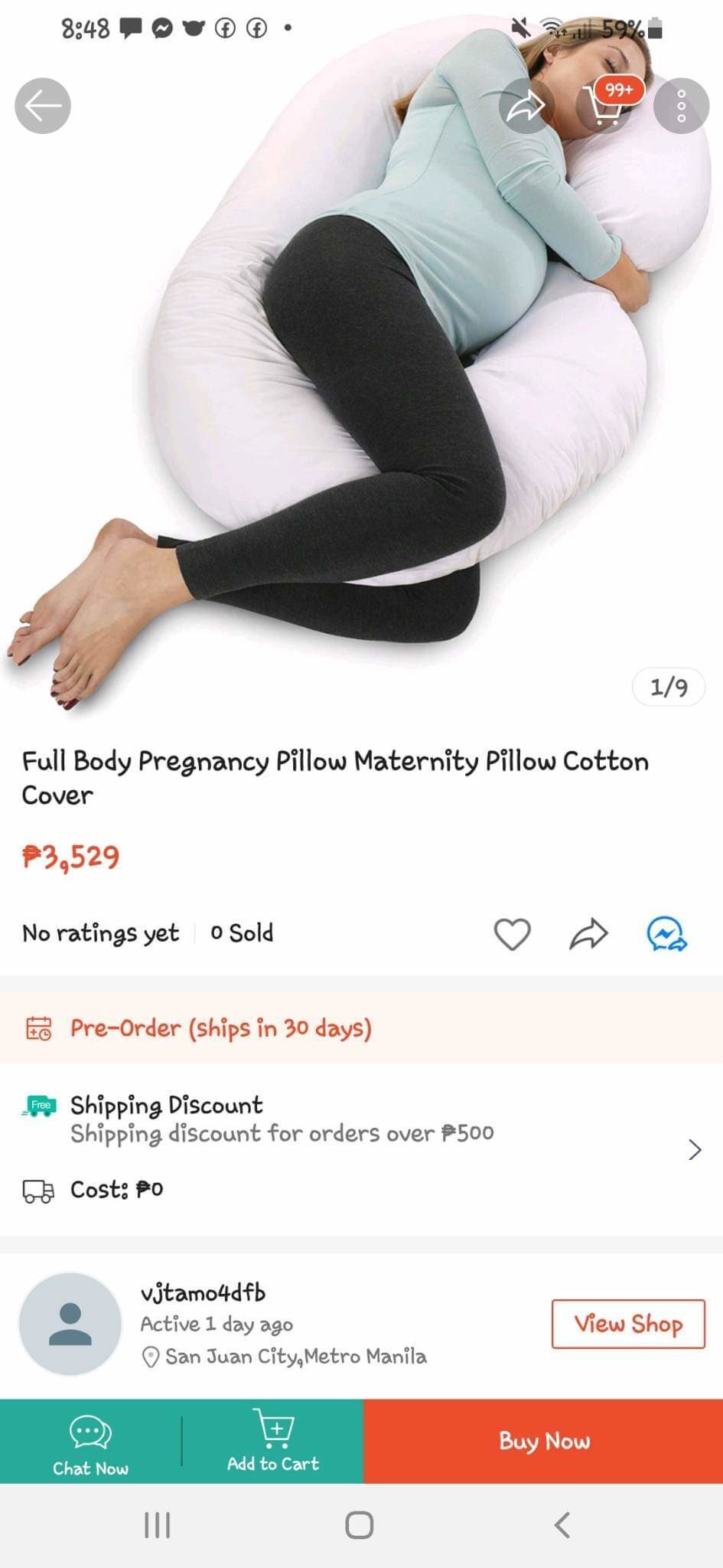Ultimate Comfort Body Pillow