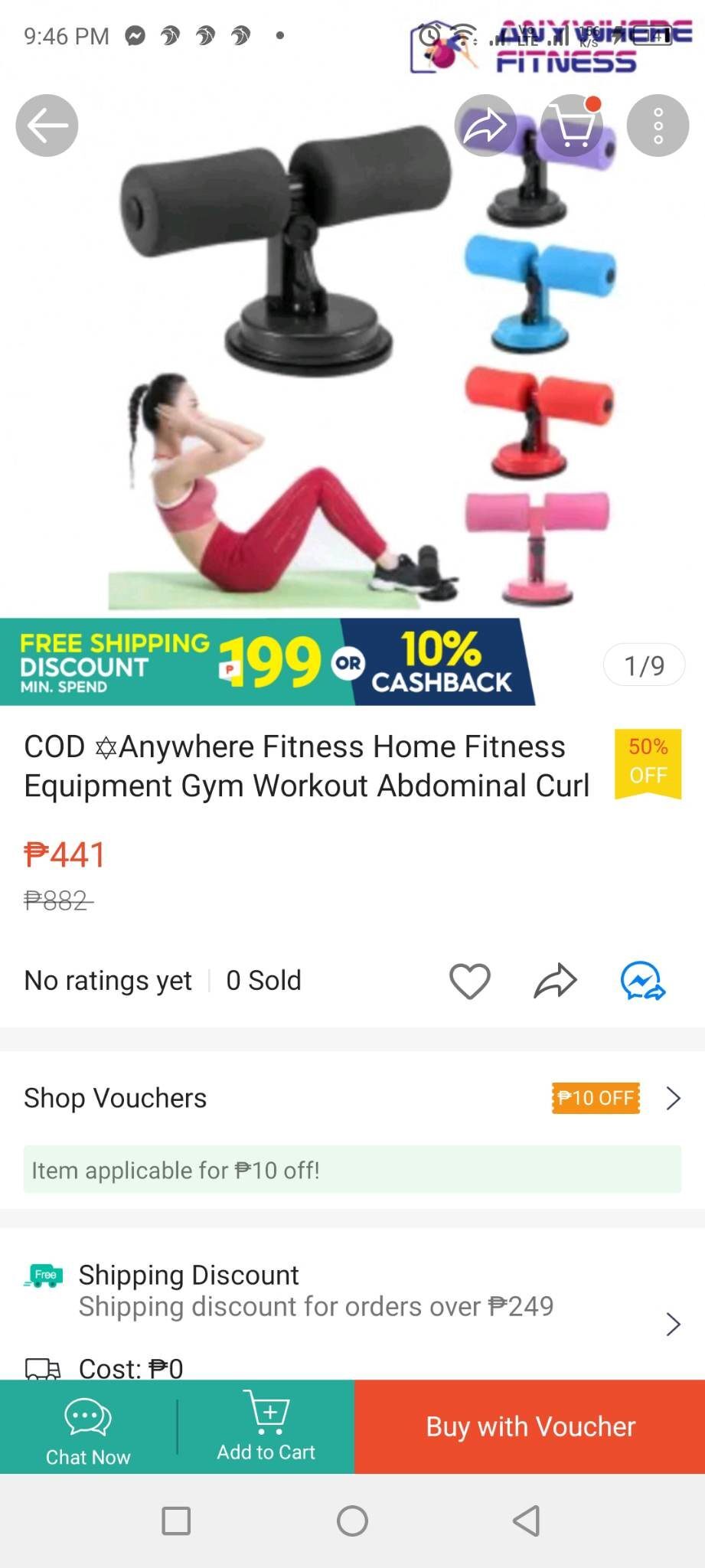 Abdominal Curl Fitness Equipment