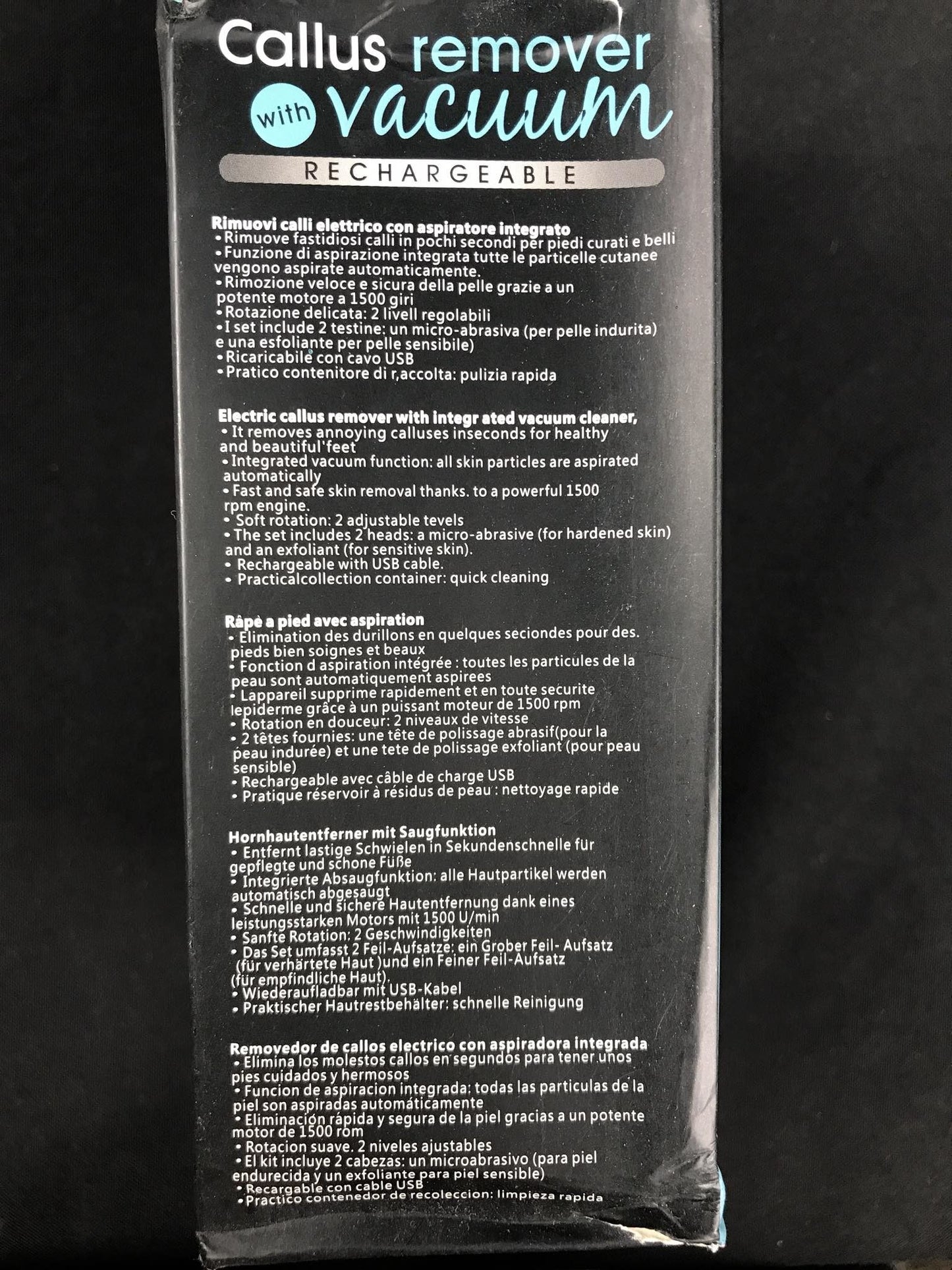 Callus Remover Vacuum