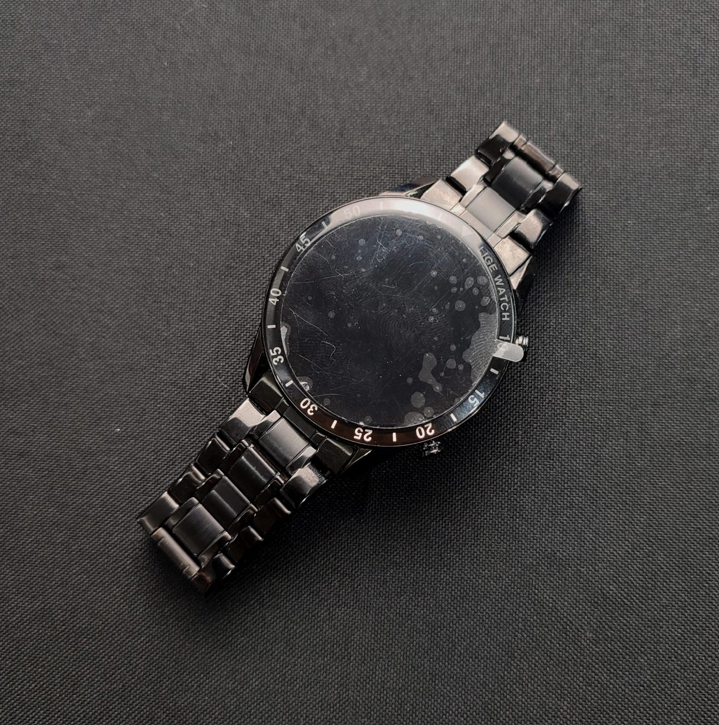 BW0189 LIGE Smart Watch - Steel Strip Black
