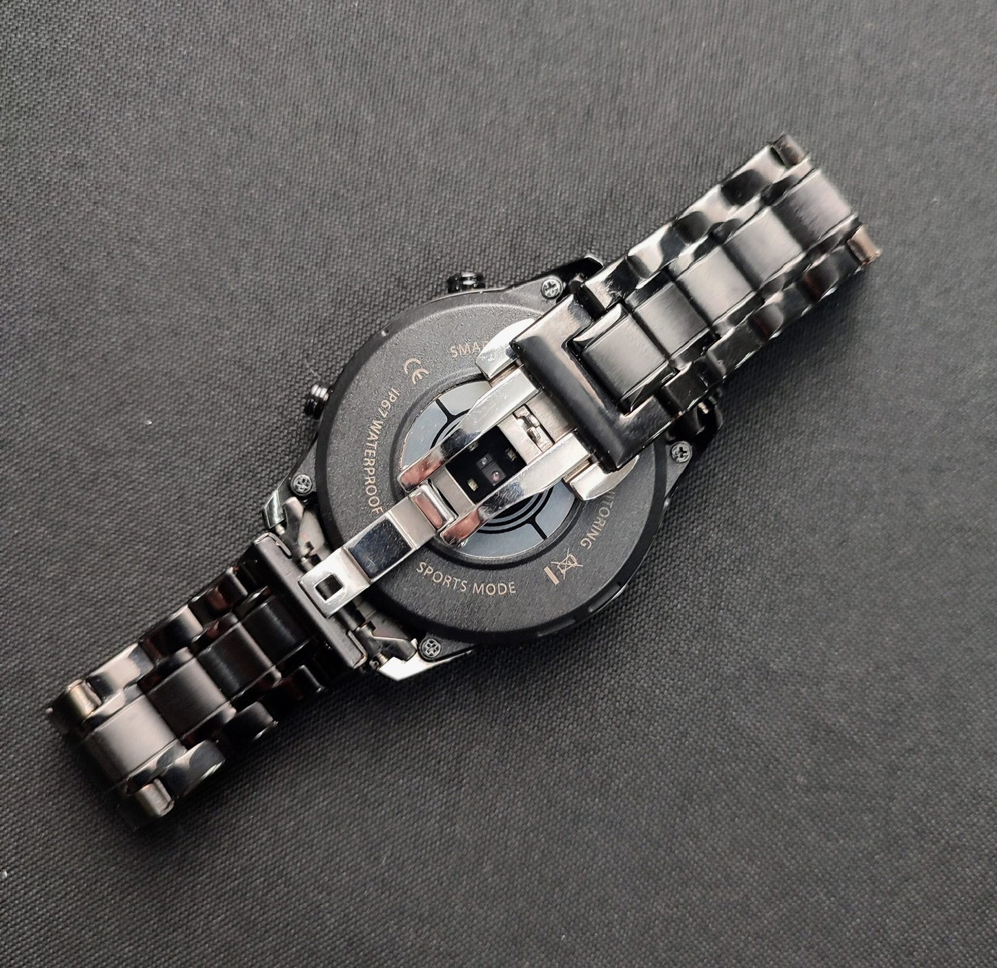 BW0189 LIGE Smart Watch - Steel Strip Black