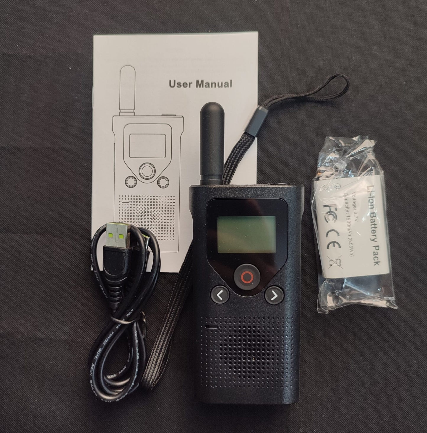 CD18P Professional Two Way Radio- Black
