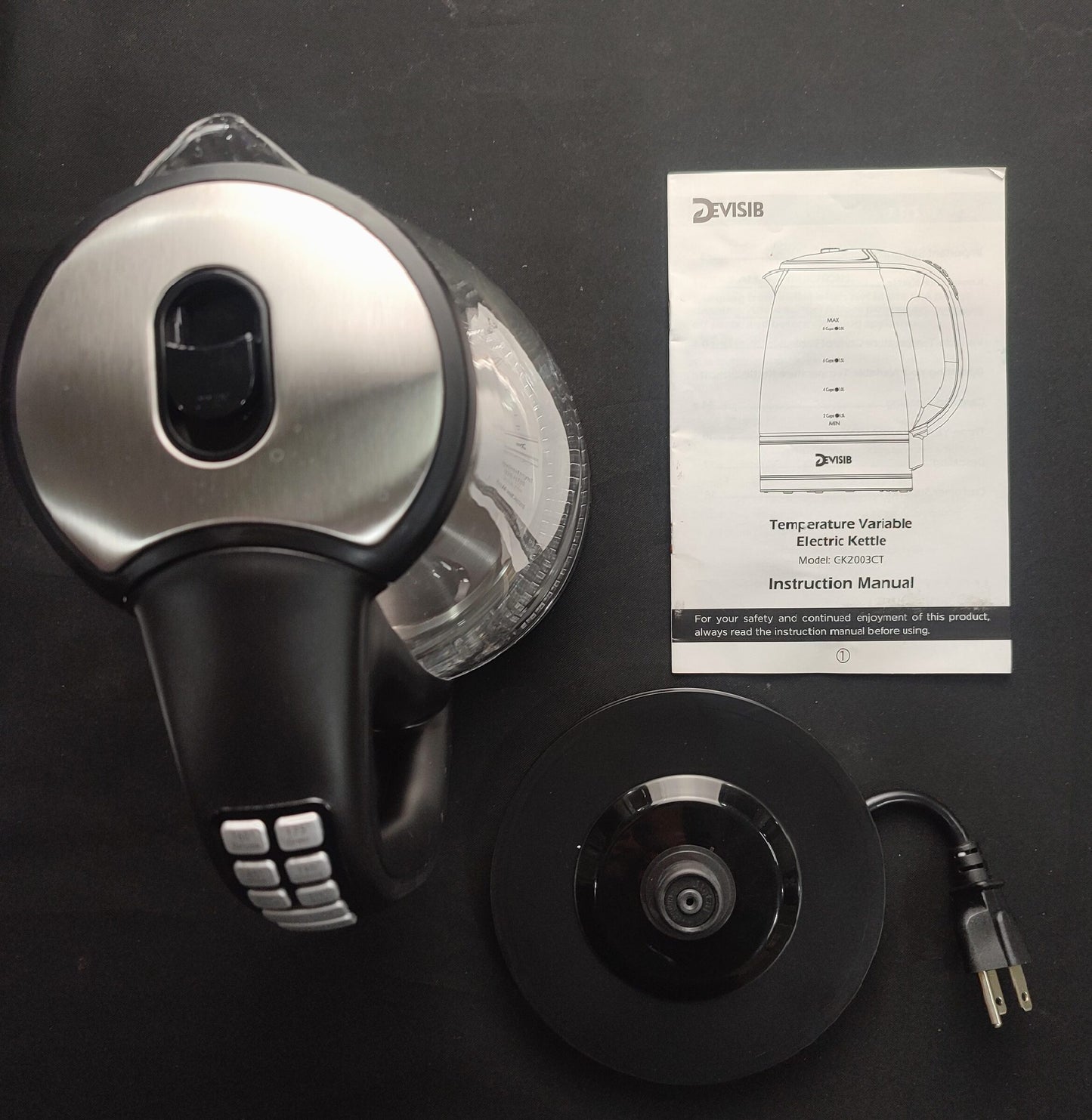 GK2003CT Devisib Electric Kettle Digital Kettle