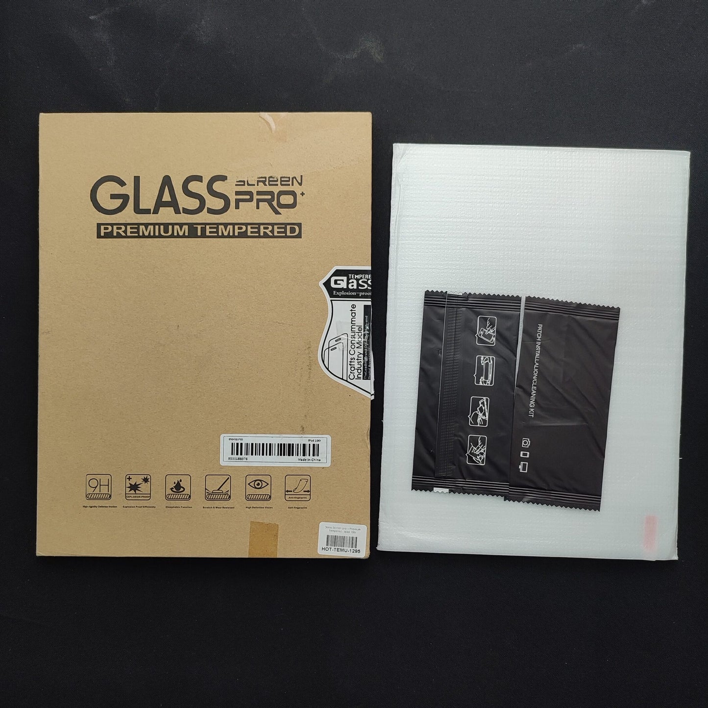 Glass Screen pro + Premium Tempered - Ipad 10th