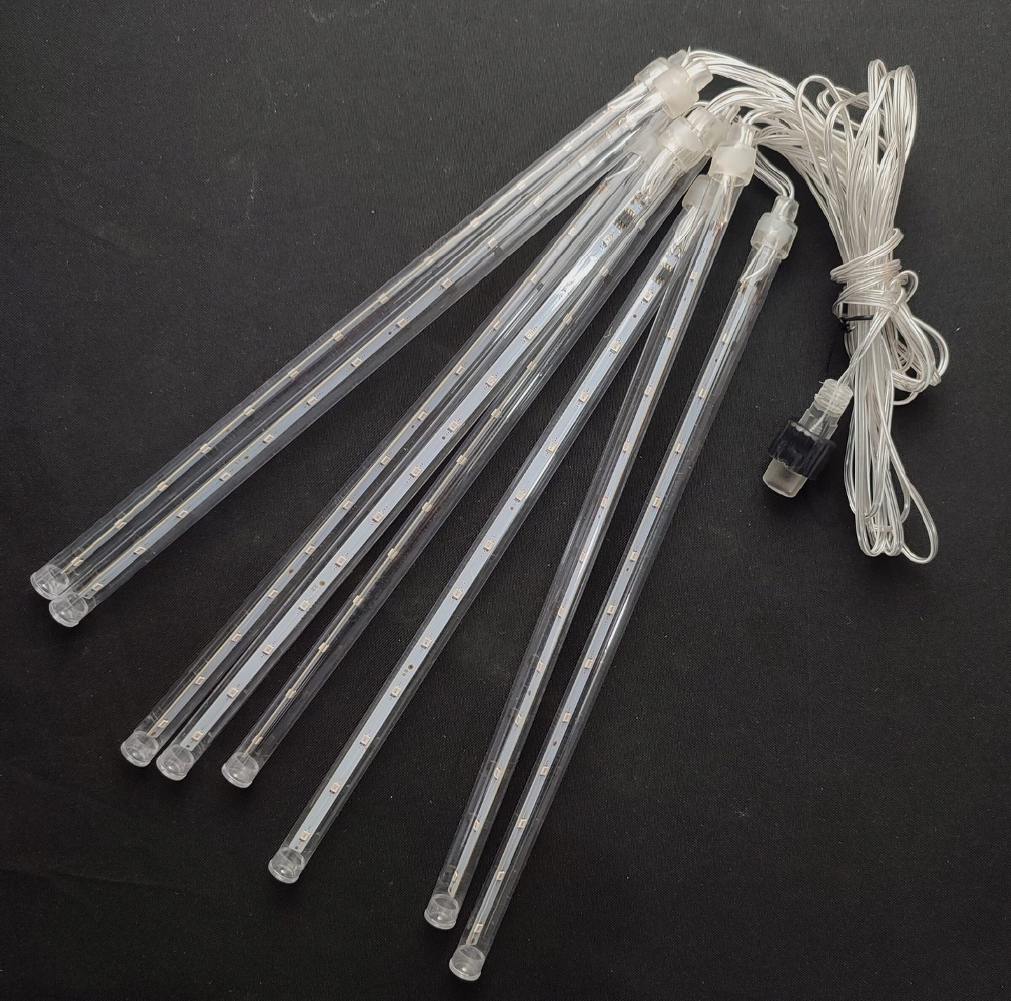 LED Meteor Light 30 cm 8 Tubes - Blue Lights