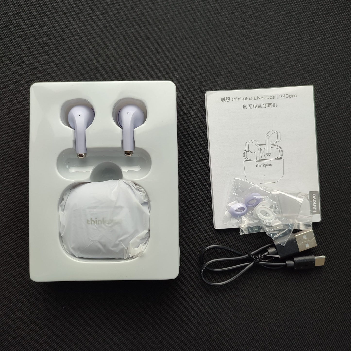 Lenovo Thinkplus LivePods LP40 Pro - Purple