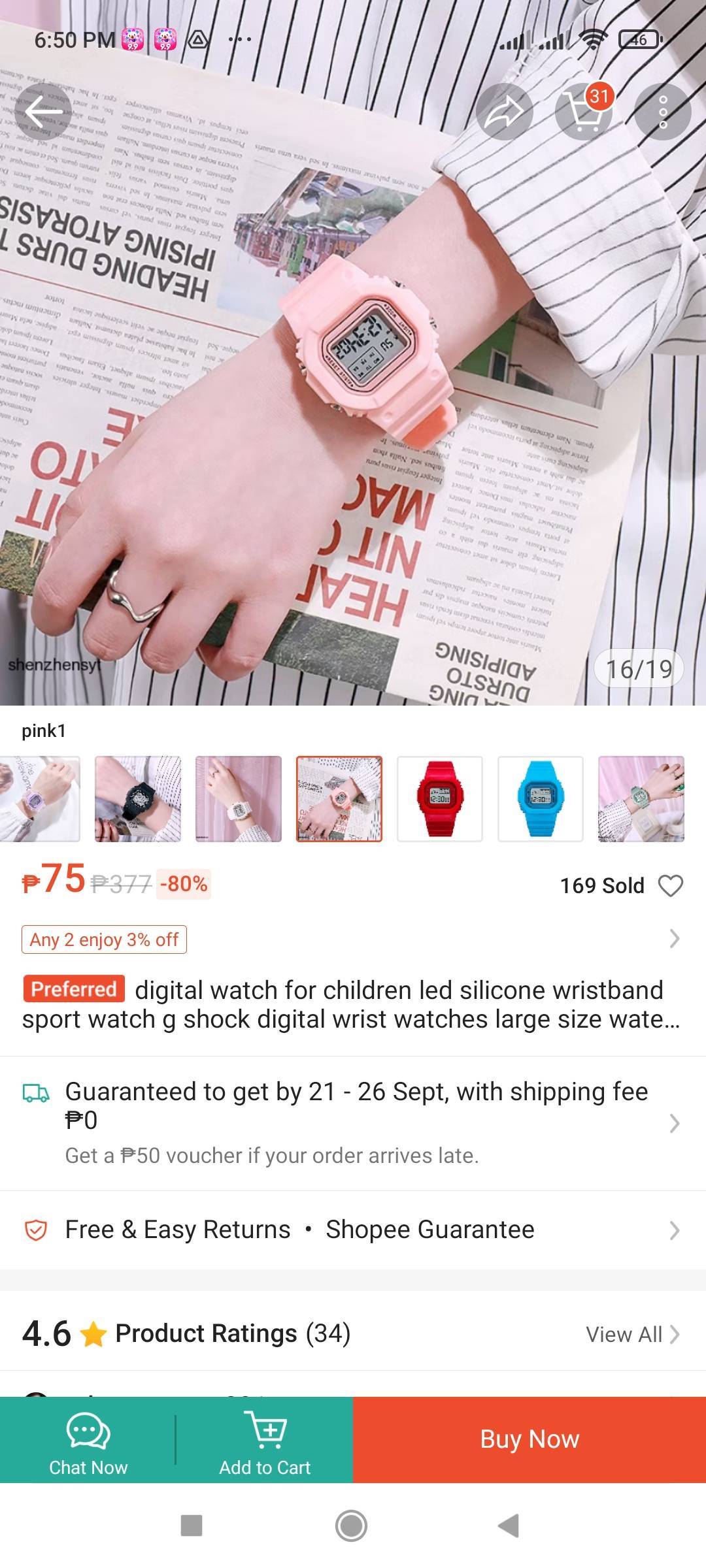 (XPP4AZ)Cod Cod Korean unicorn Ladies Watches Girls Middle School Students Wa
