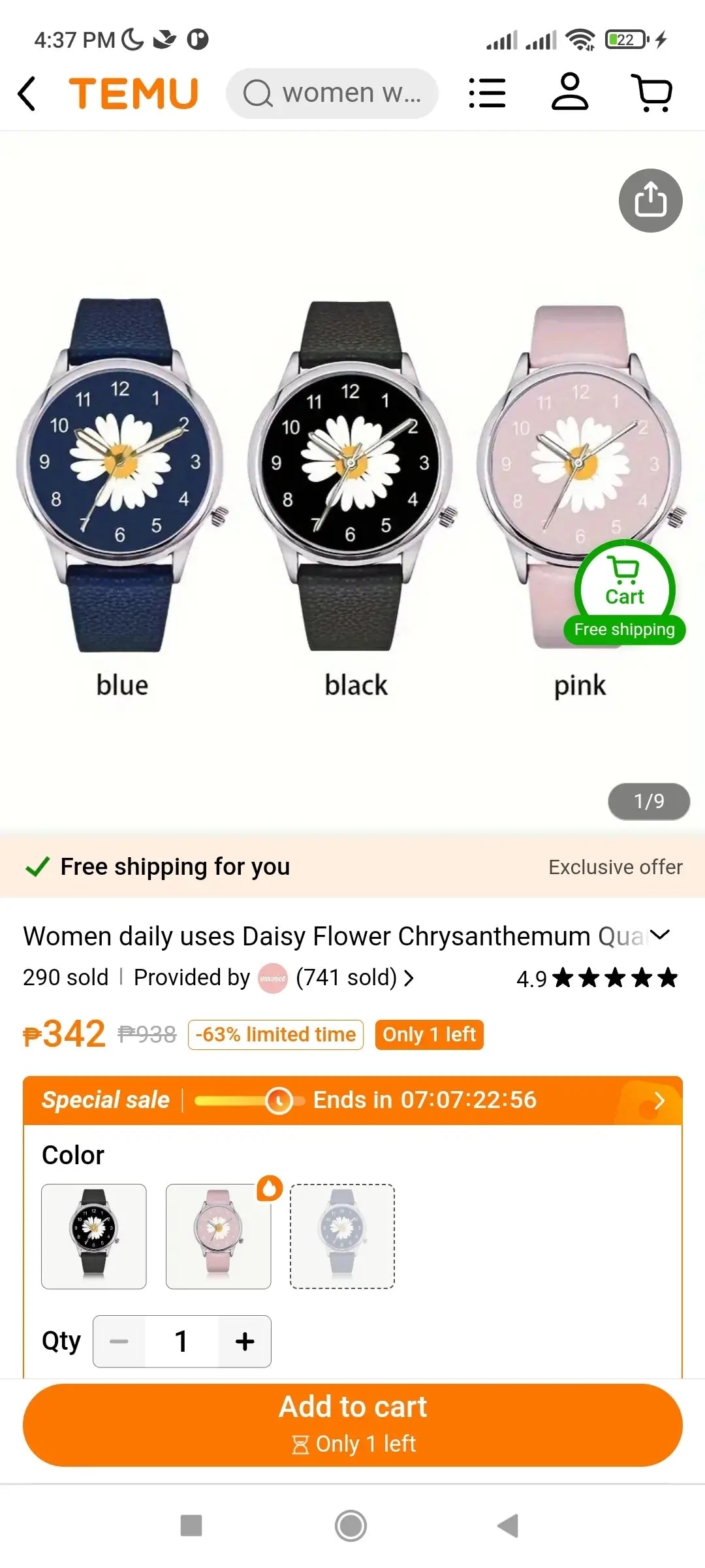 (U94PFF)Cod Cod Gd same paragraph Samll Daisy Florals Nylon Canvas Material F