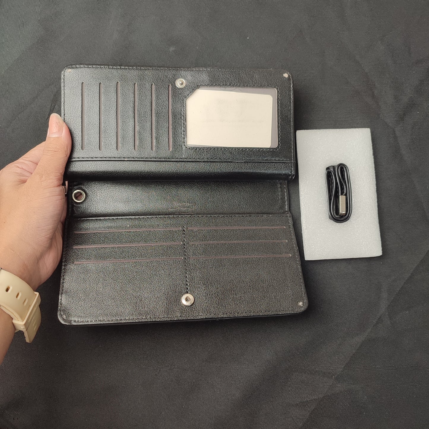 (WYWQZG)?Shipping Jakarta?Men's Casual Wallet Korean Simple Business Wallet