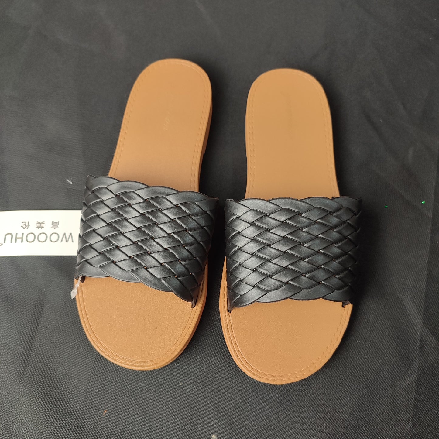 (DJYH2)Slip Sandals Ladies Casual Thick Bottom Latest Imported Slippers (Size: 39)