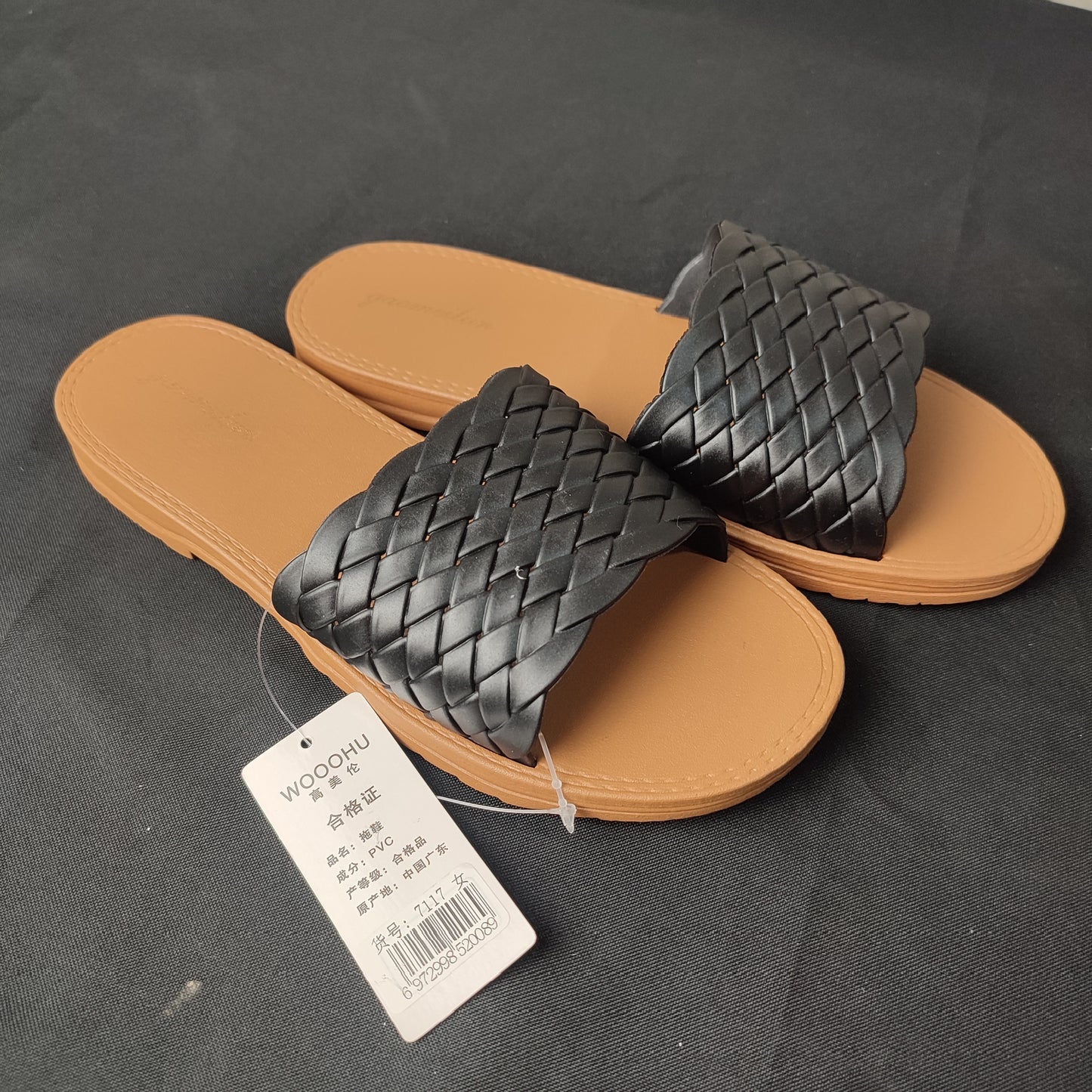 (DJYH2)Slip Sandals Ladies Casual Thick Bottom Latest Imported Slippers (Size: 39)