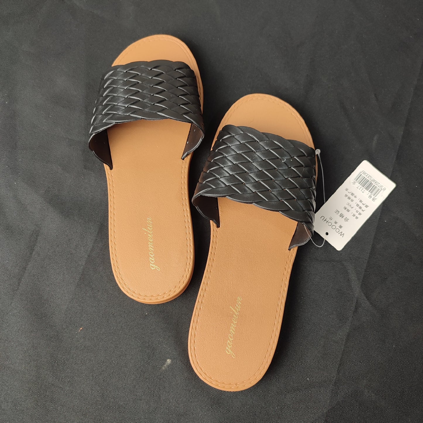 (DJYH2)Slip Sandals Ladies Casual Thick Bottom Latest Imported Slippers (Size: 39)