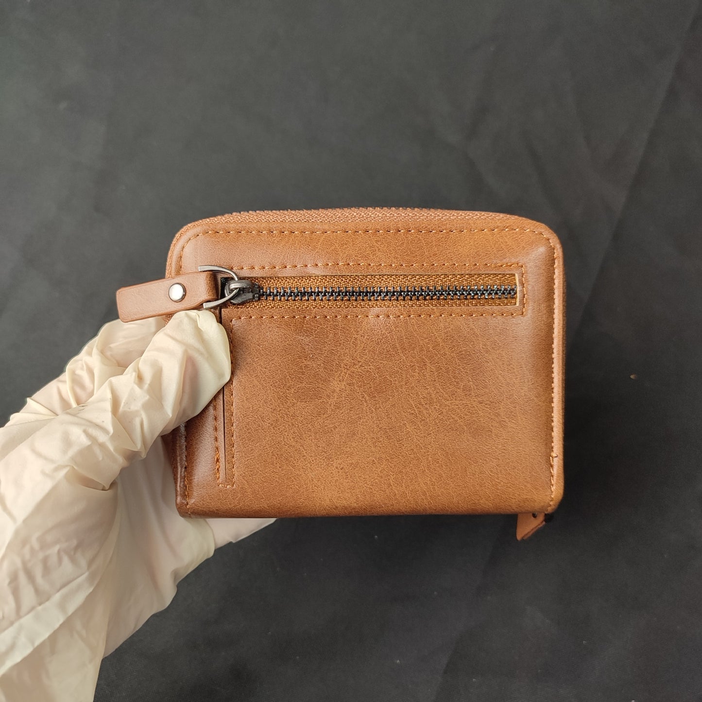 (VFSKTU)High Quality Men's Retro Leather Folded Wallet