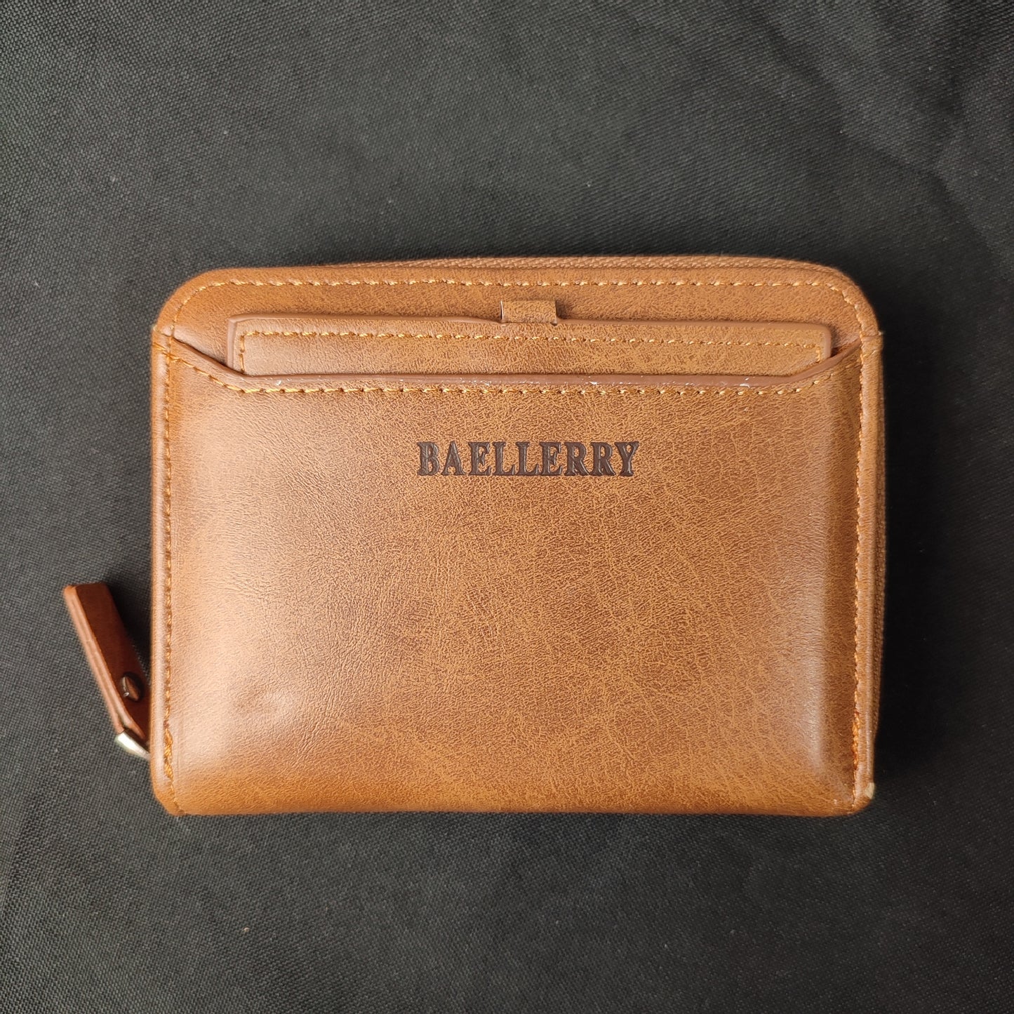 (VFSKTU)High Quality Men's Retro Leather Folded Wallet