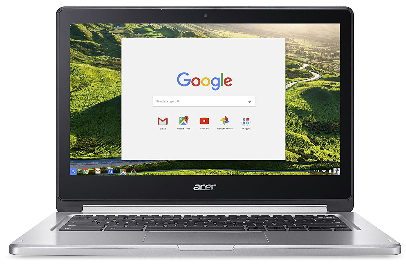 4/32 Pre-loved Chromebook Acer CB5-312T Flippable Touchscreen Laptop with Charger