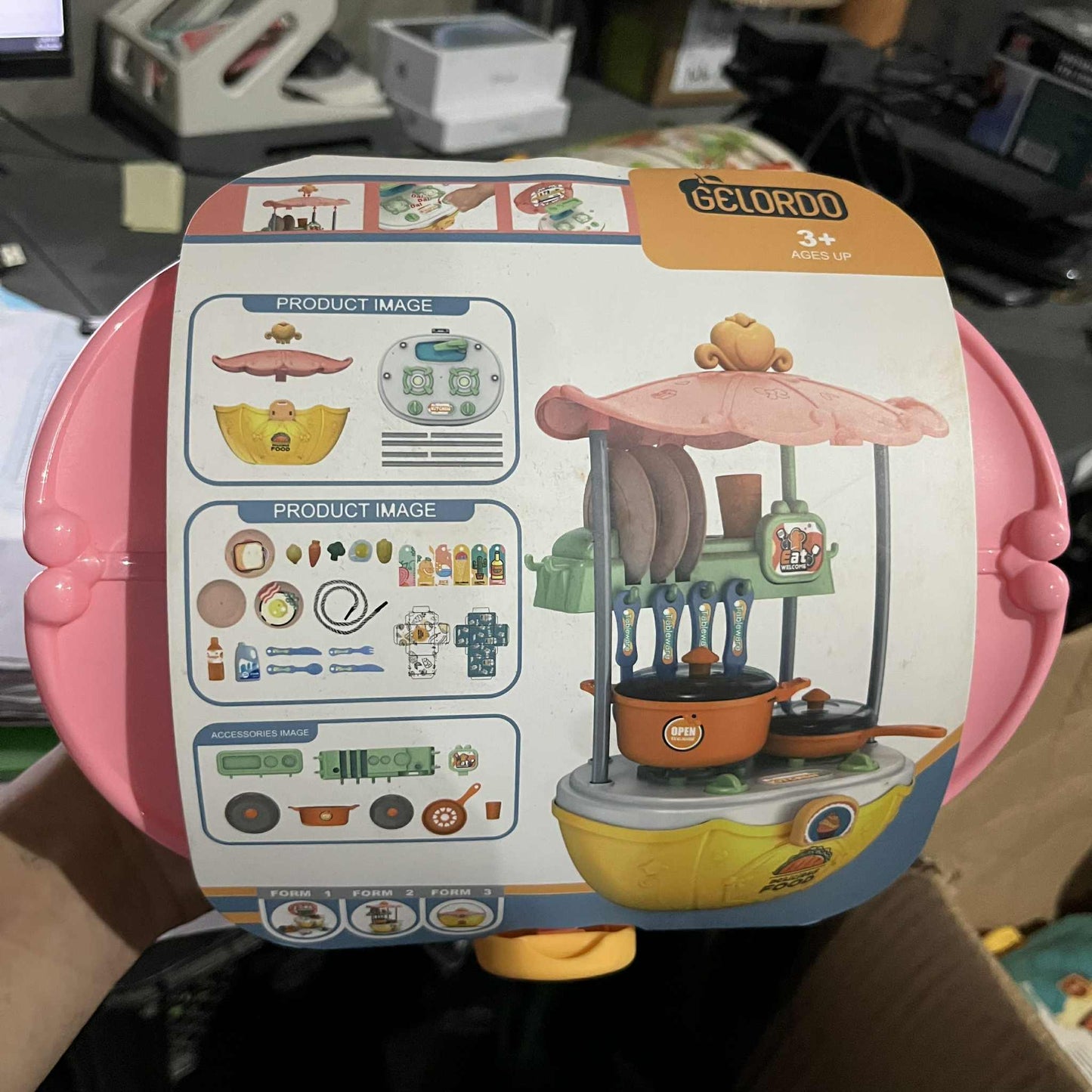 Gelordo 3 in 1 Surprise Mobile Dining Car - No. 66110